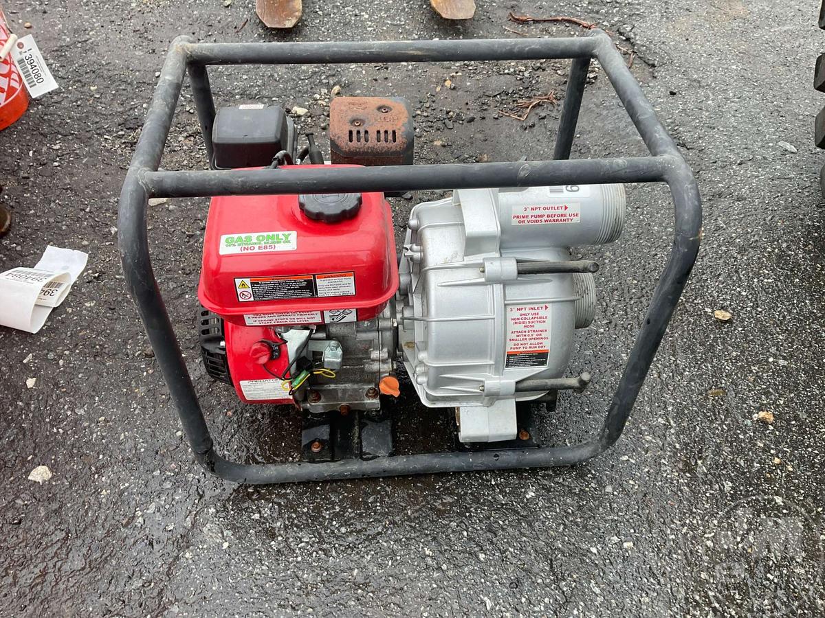 3”...... TRASH PUMP, PREDATOR GAS ENGINE