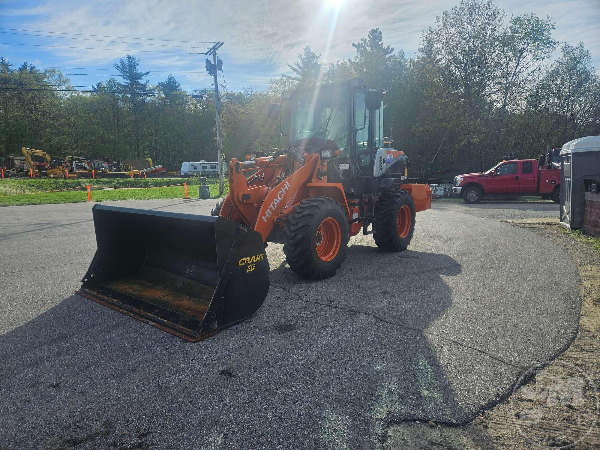 2024 HITACHI ZW100 WHEEL LOADER SN: RYUNSC60PH8805465