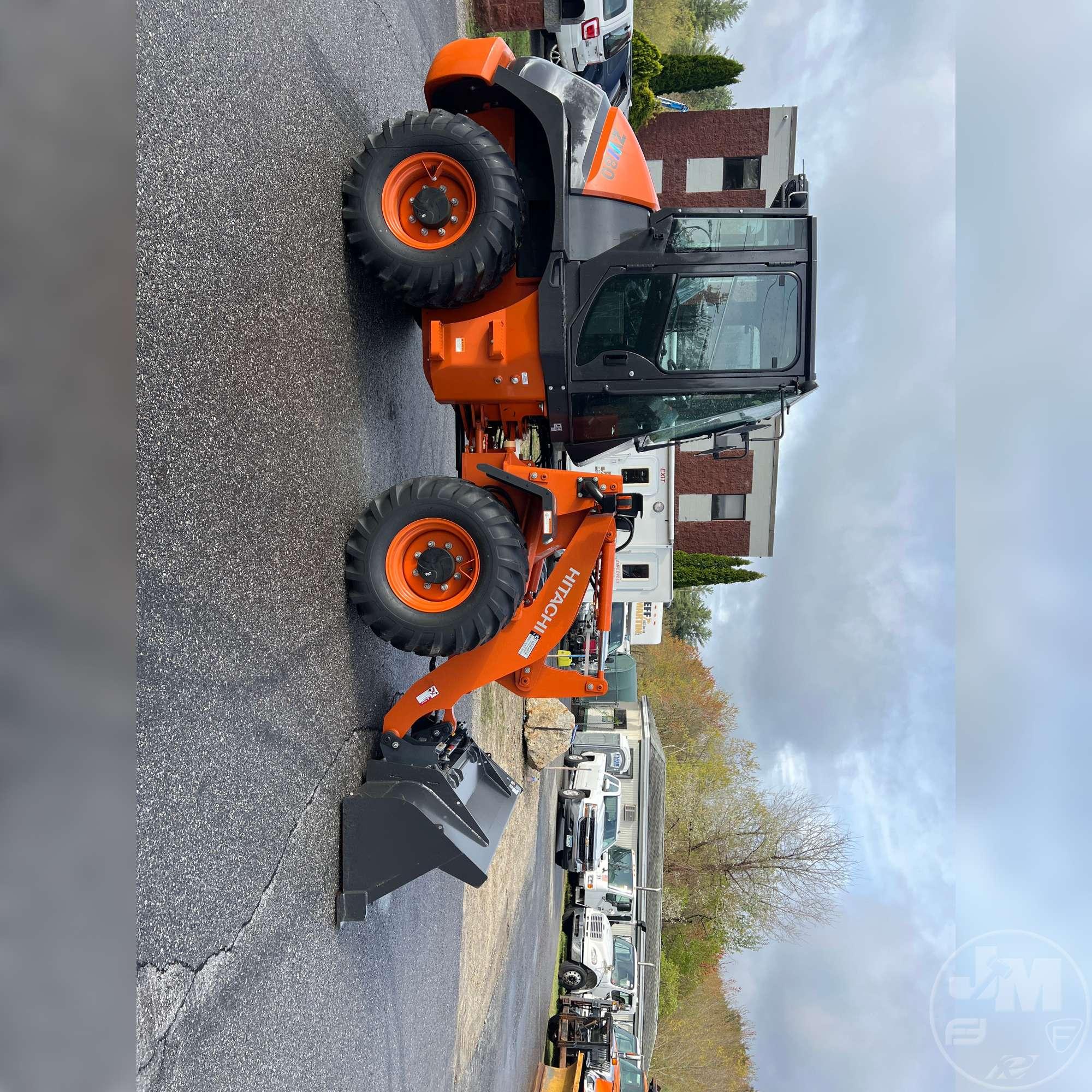 2024 HITACHI ZW80-5B WHEEL LOADER SN: RYUNCH60V00006465