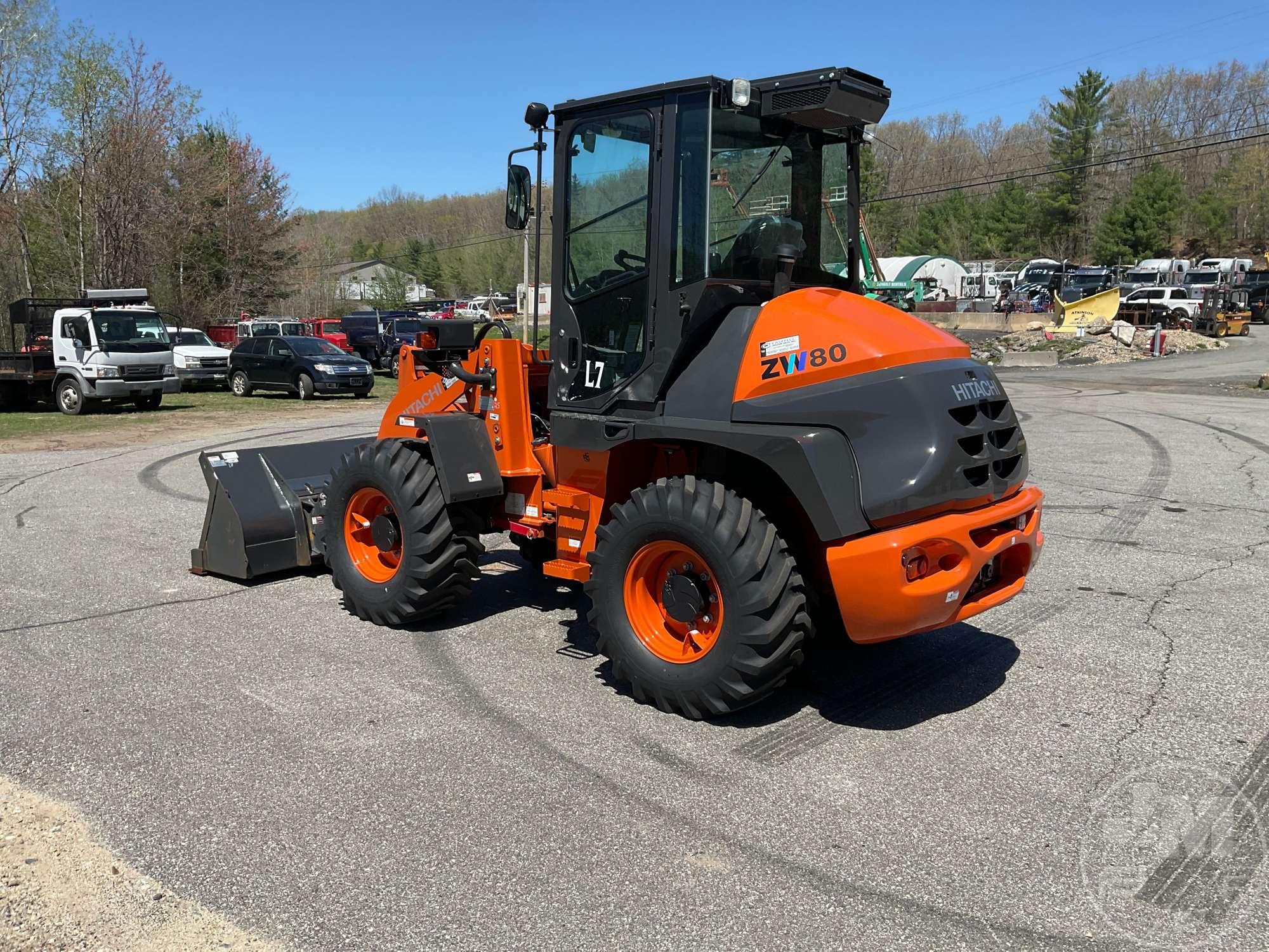 2024 HITACHI ZW80-5B WHEEL LOADER SN: RYUNCH60J00006477