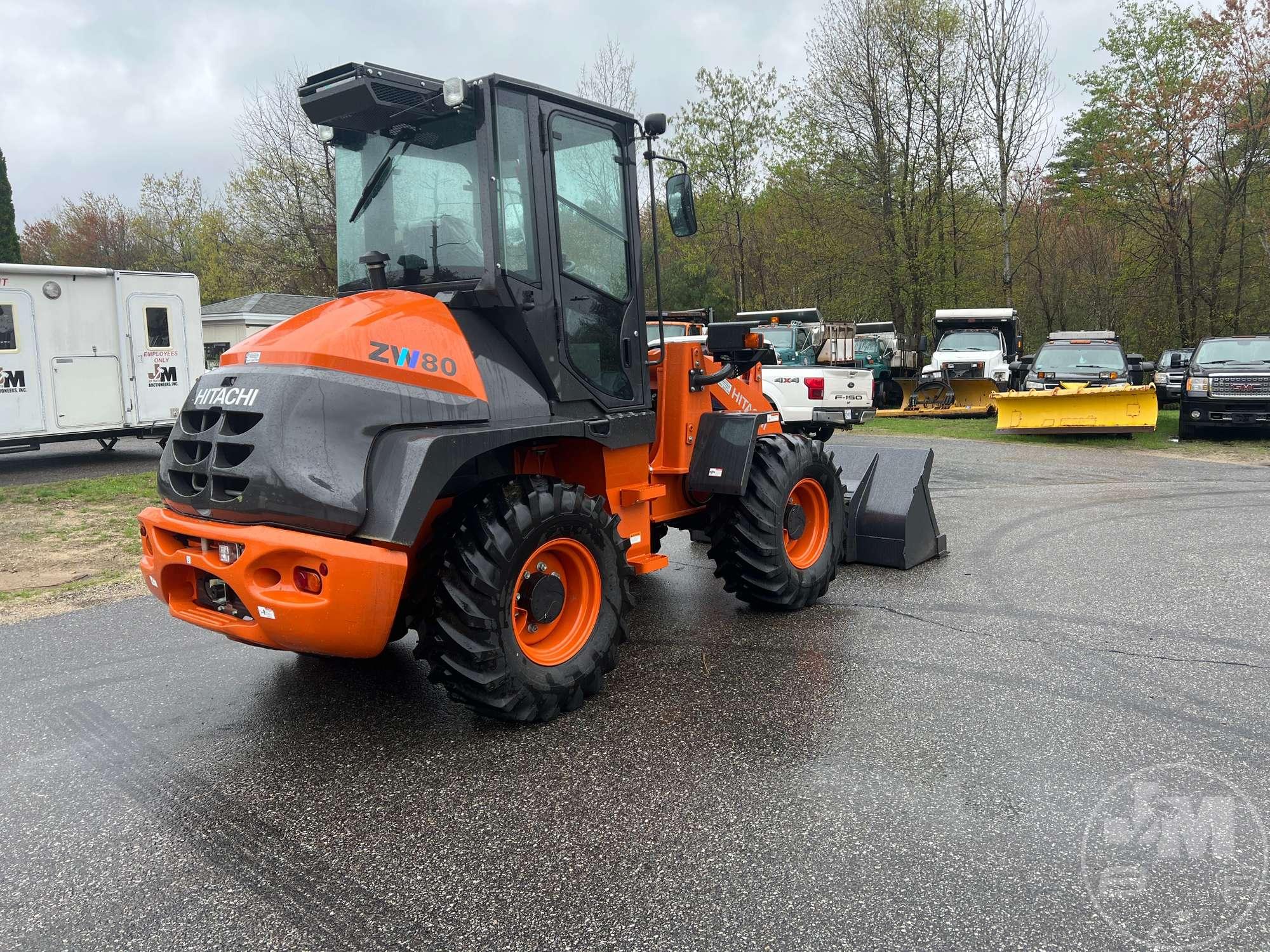 2024 HITACHI ZW80-5B WHEEL LOADER SN: RYUNCH60C00006478