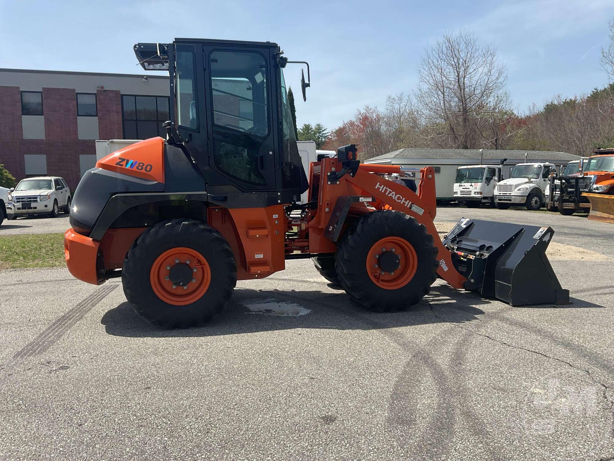 2024 HITACHI ZW80-5B WHEEL LOADER SN: RYUNCH60K00006459