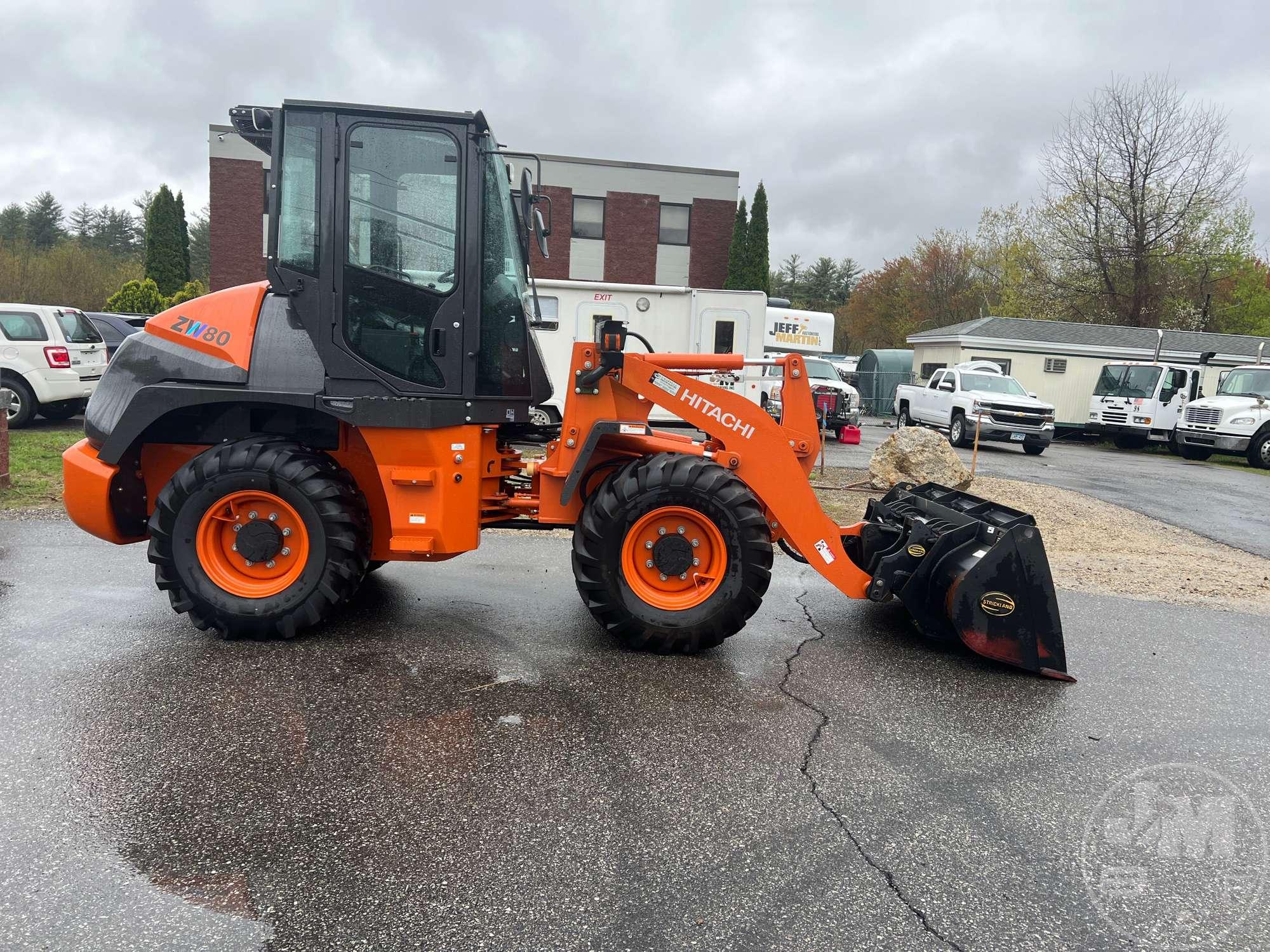 2024 HITACHI ZW80-5B WHEEL LOADER SN: RYUNCH60L00006517