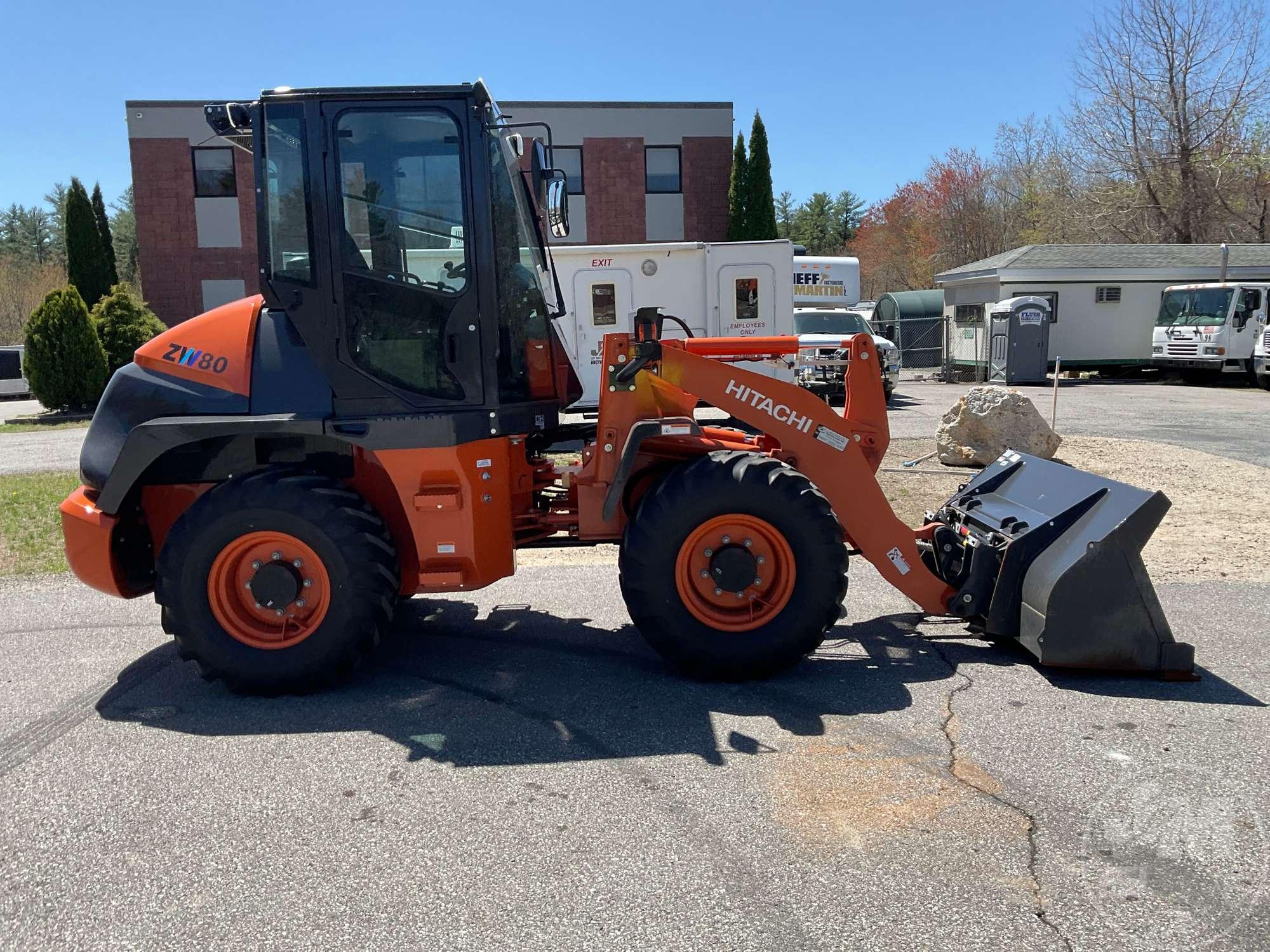 2024 HITACHI ZW80-5B WHEEL LOADER SN: RYUNCH60J00006463
