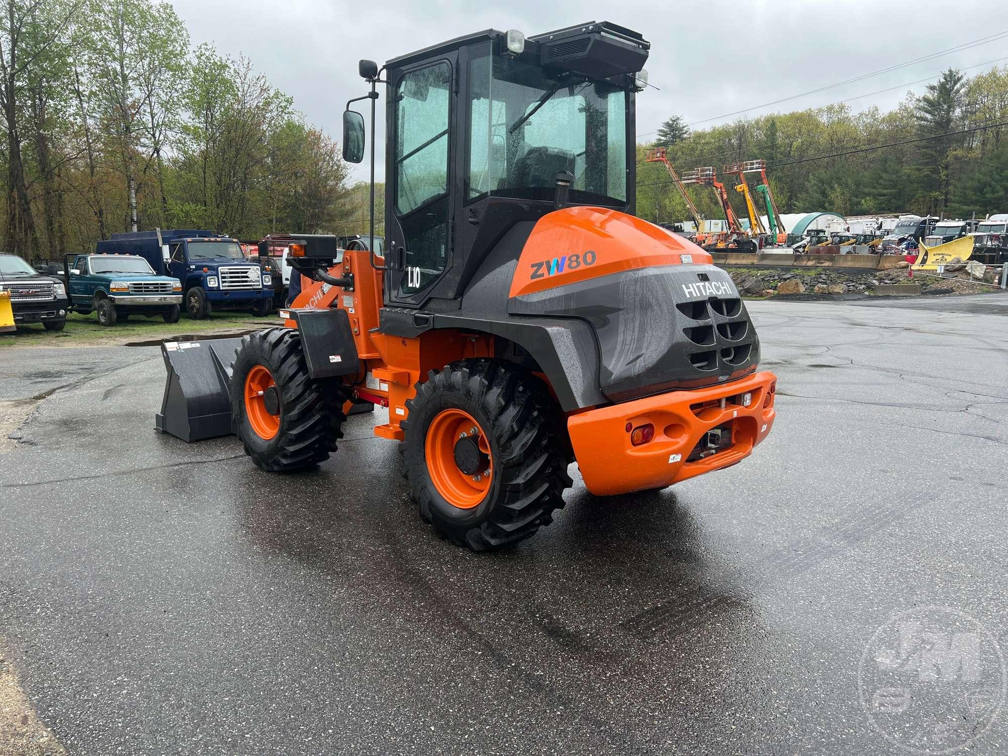 2024 HITACHI ZW80-5B WHEEL LOADER SN: RYUNCH60C00006478