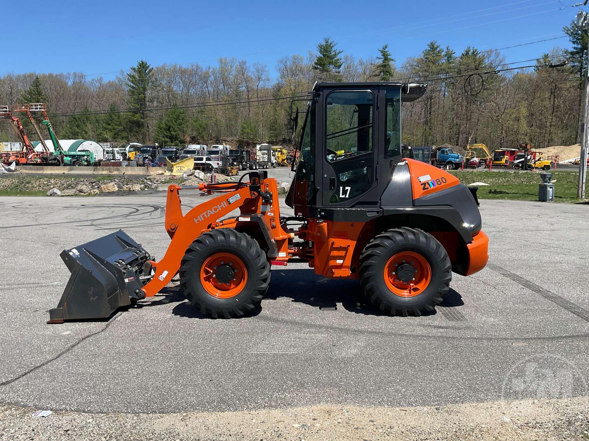 2024 HITACHI ZW80-5B WHEEL LOADER SN: RYUNCH60J00006477