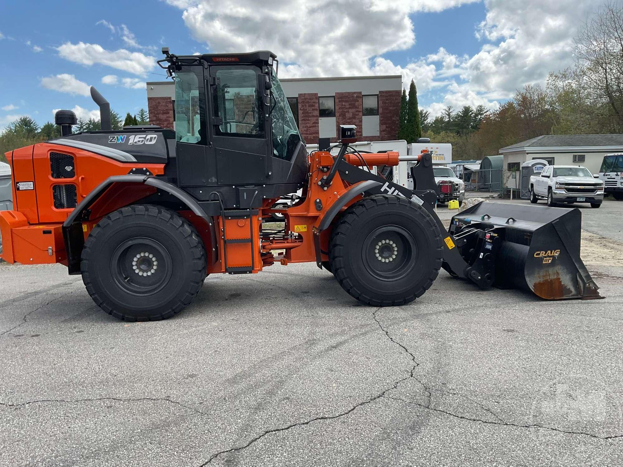 2024 HITACHI ZW160-7 WHEEL LOADER SN: HCMNTL60E00010371