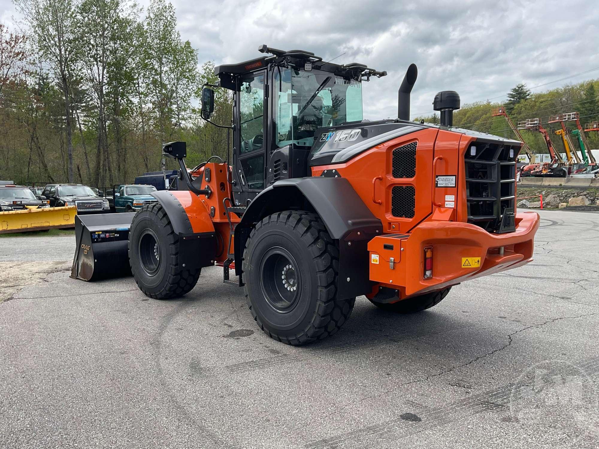 2024 HITACHI ZW160-7 WHEEL LOADER SN: HCMNTL60E00010371