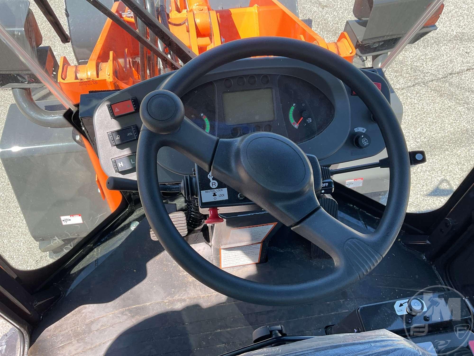 2024 HITACHI ZW80-5B WHEEL LOADER SN: RYUNCH60J00006477