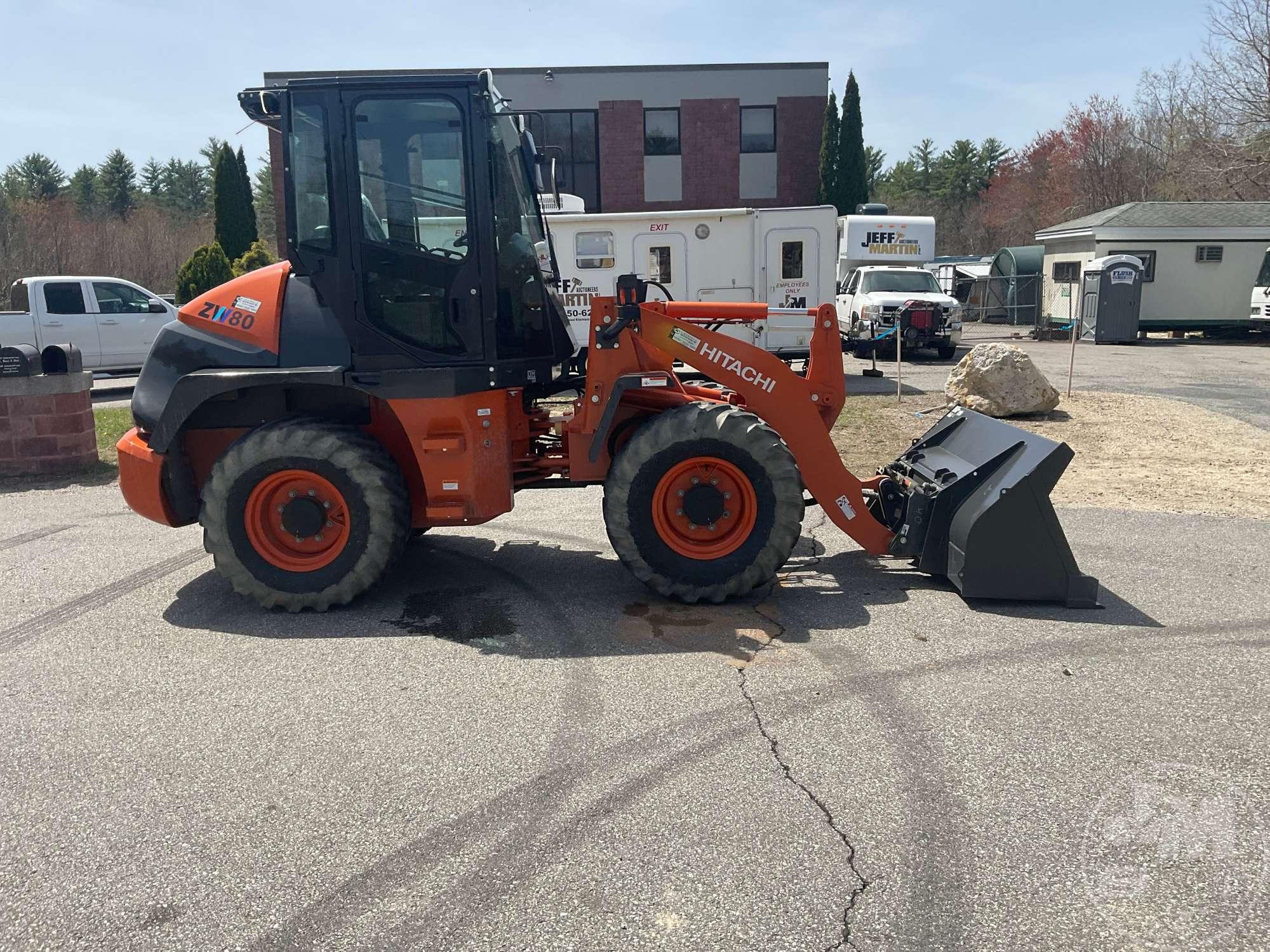 2024 HITACHI ZW80-5B WHEEL LOADER SN: RYUNCH60K00006171