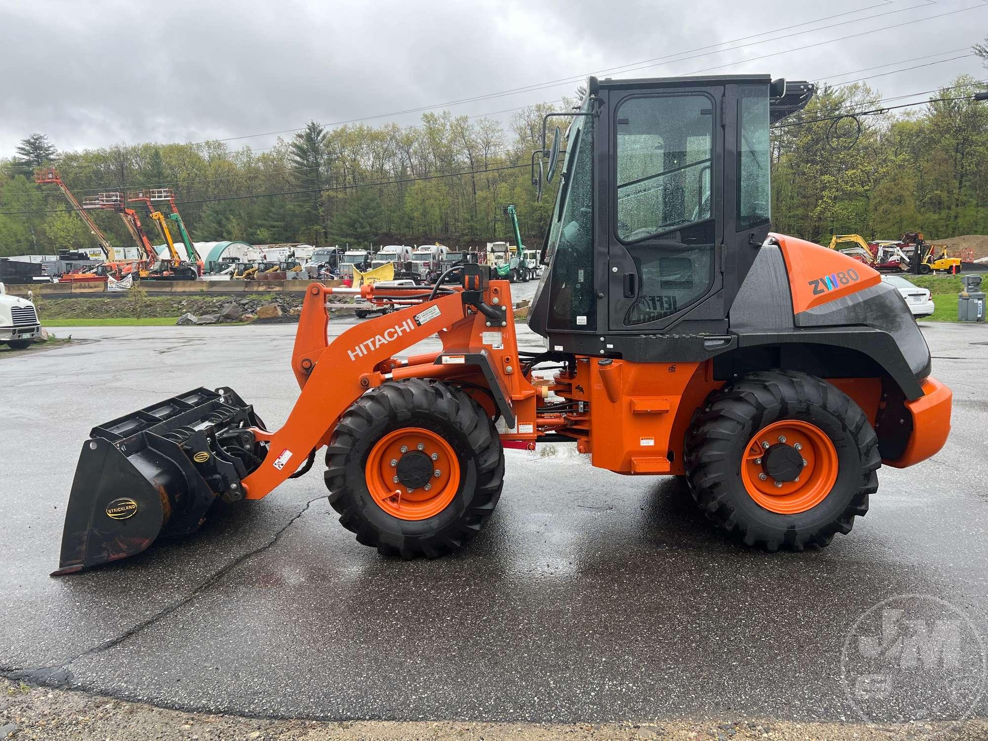 2024 HITACHI ZW80-5B WHEEL LOADER SN: RYUNCH60L00006517