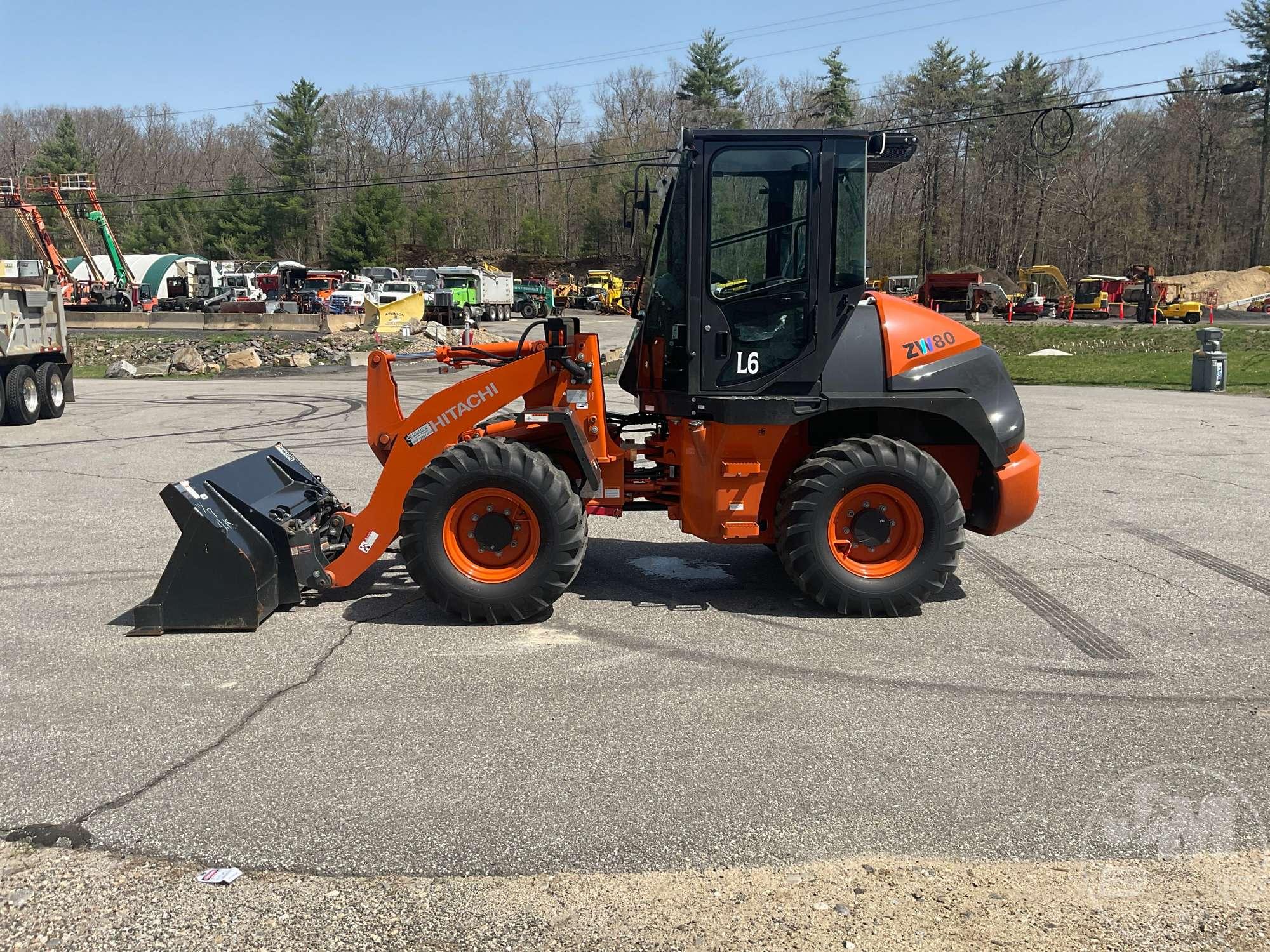2024 HITACHI ZW80-5B WHEEL LOADER SN: RYUNCH60K00006459