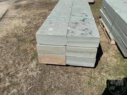 PALLET OF BLUE STONE 96”......X16”......X6”...... 6PCS