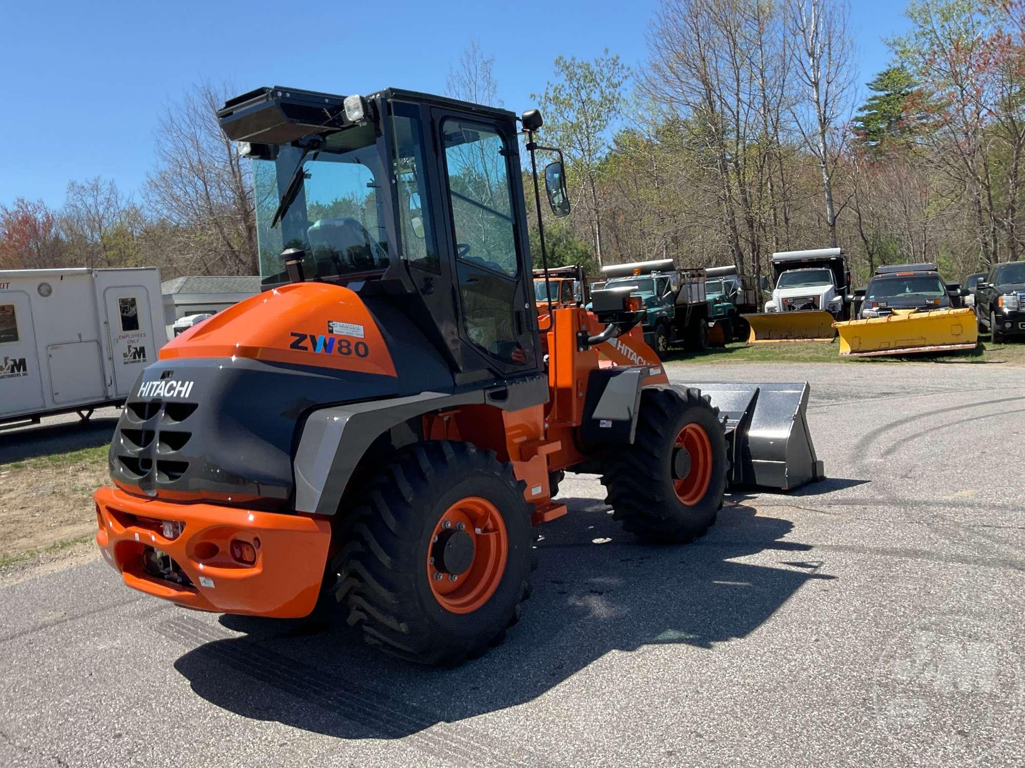 2024 HITACHI ZW80-5B WHEEL LOADER SN: RYUNCH60J00006477