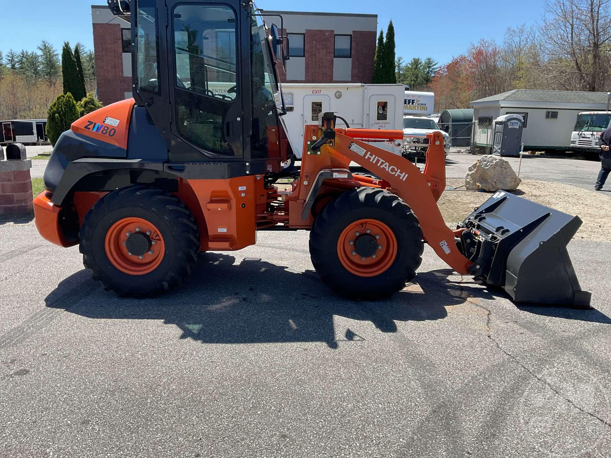 2024 HITACHI ZW80-5B WHEEL LOADER SN: RYUNCH60J00006477