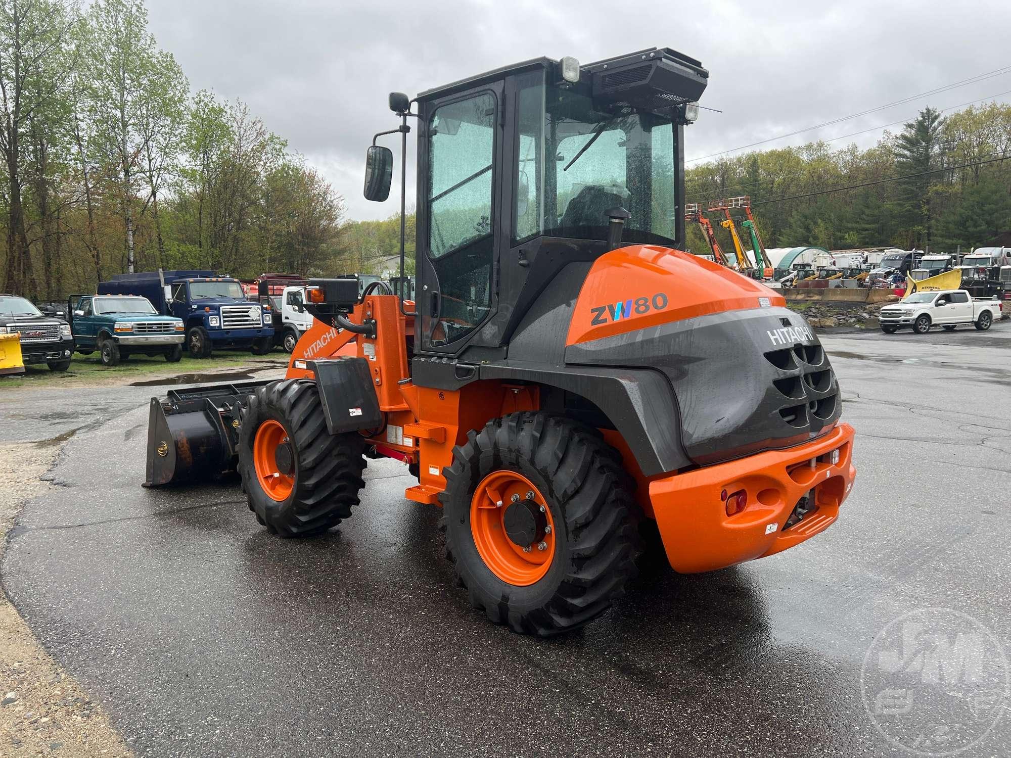 2024 HITACHI ZW80-5B WHEEL LOADER SN: RYUNCH60L00006517