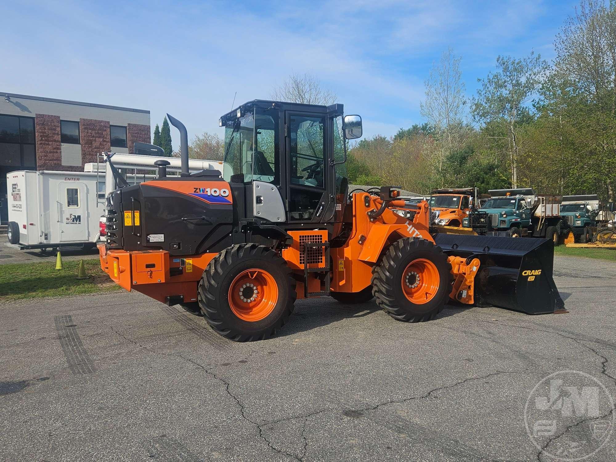 2024 HITACHI ZW100 WHEEL LOADER SN: RYUNSC60PH8805465