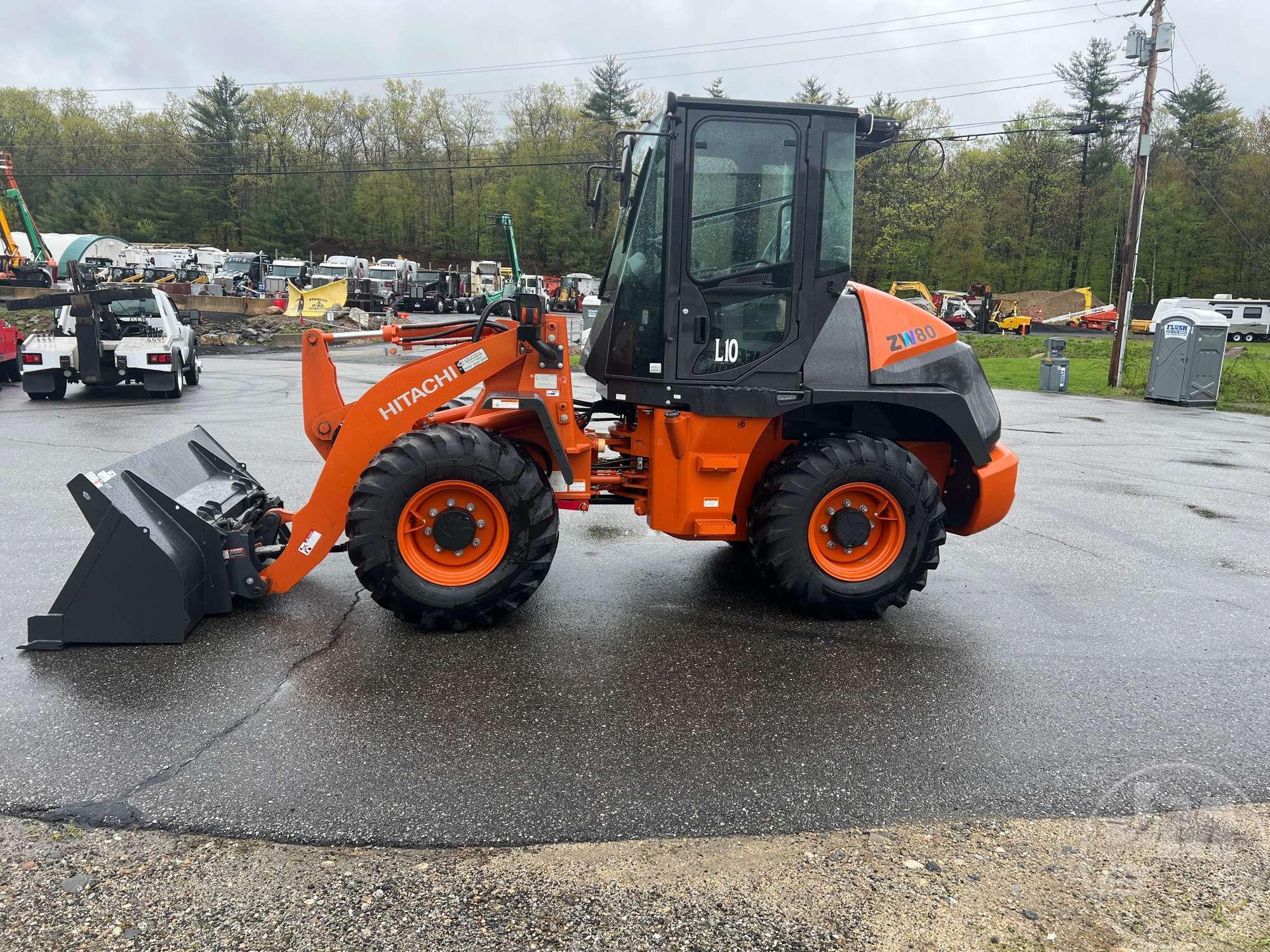 2024 HITACHI ZW80-5B WHEEL LOADER SN: RYUNCH60C00006478