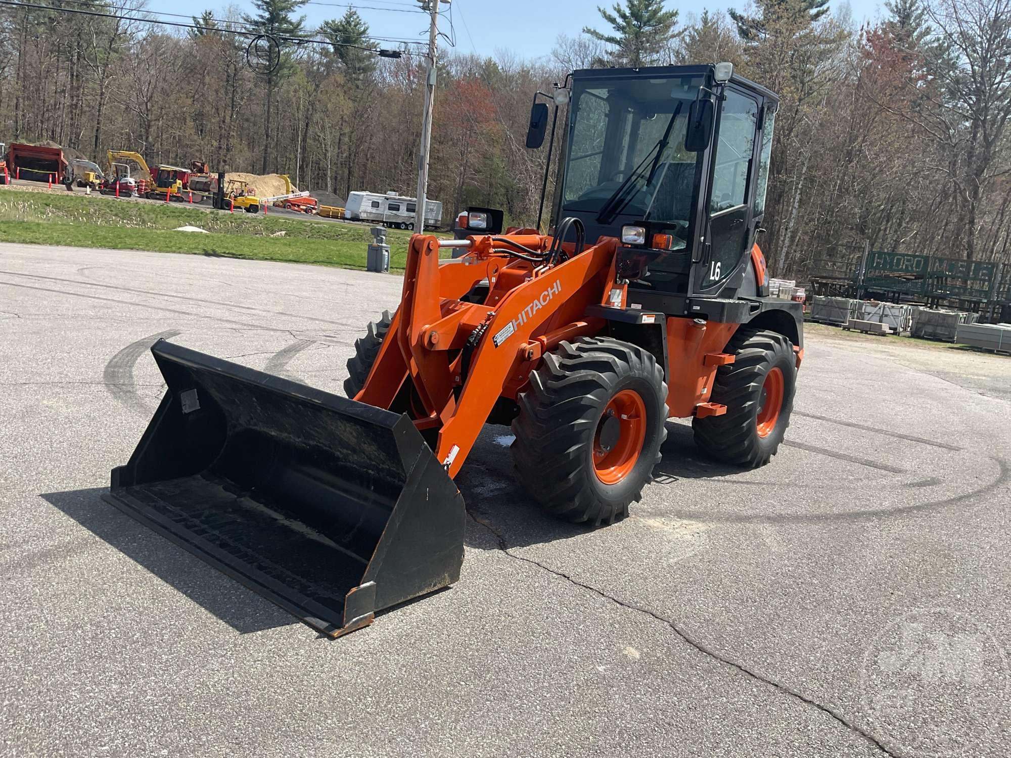 2024 HITACHI ZW80-5B WHEEL LOADER SN: RYUNCH60K00006459