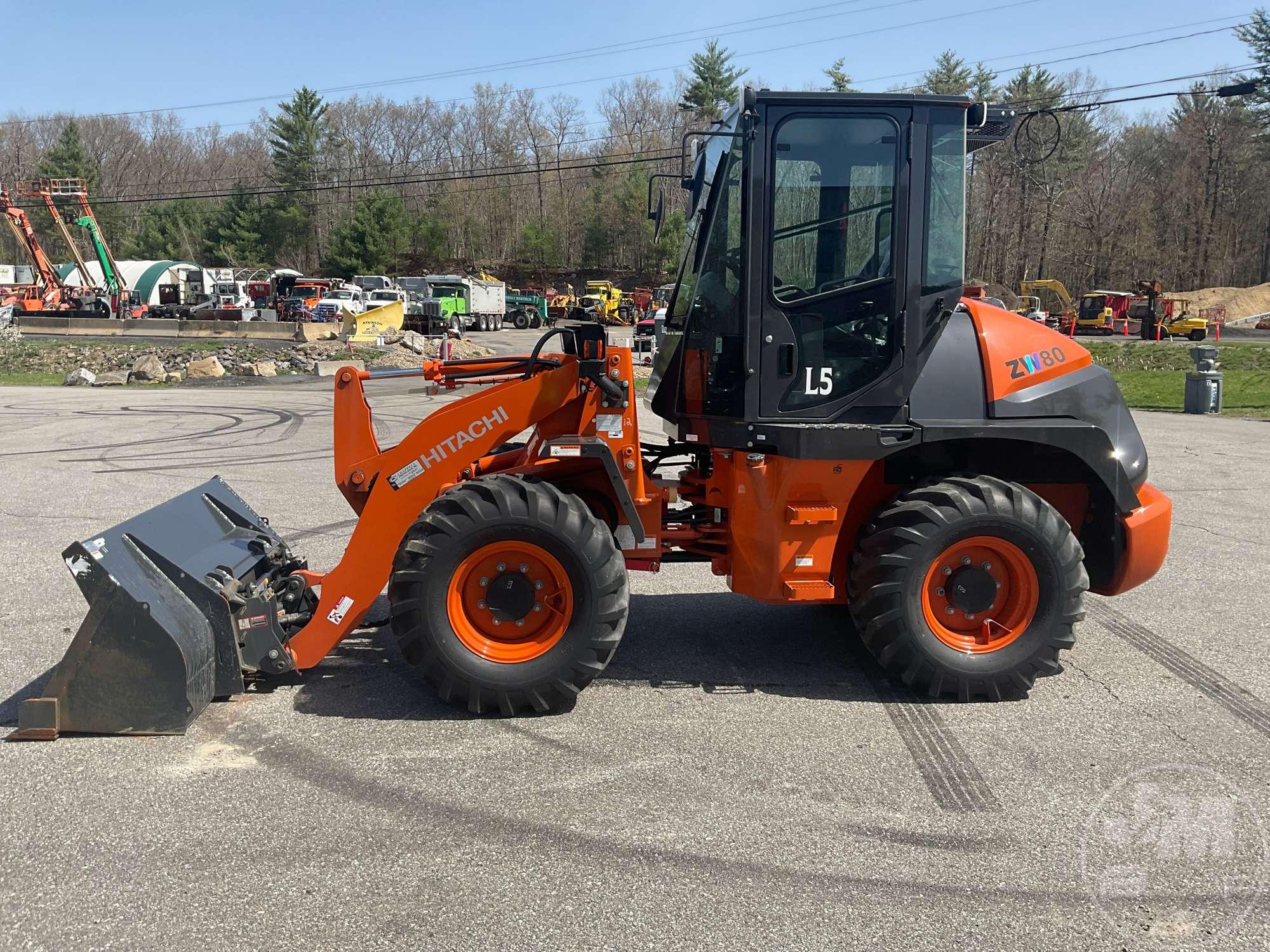 2024 HITACHI ZW80-5B WHEEL LOADER SN: RYUNCH60P00006461