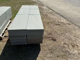 PALLET OF BLUE STONE 96”......X16”......X6”...... 6PCS