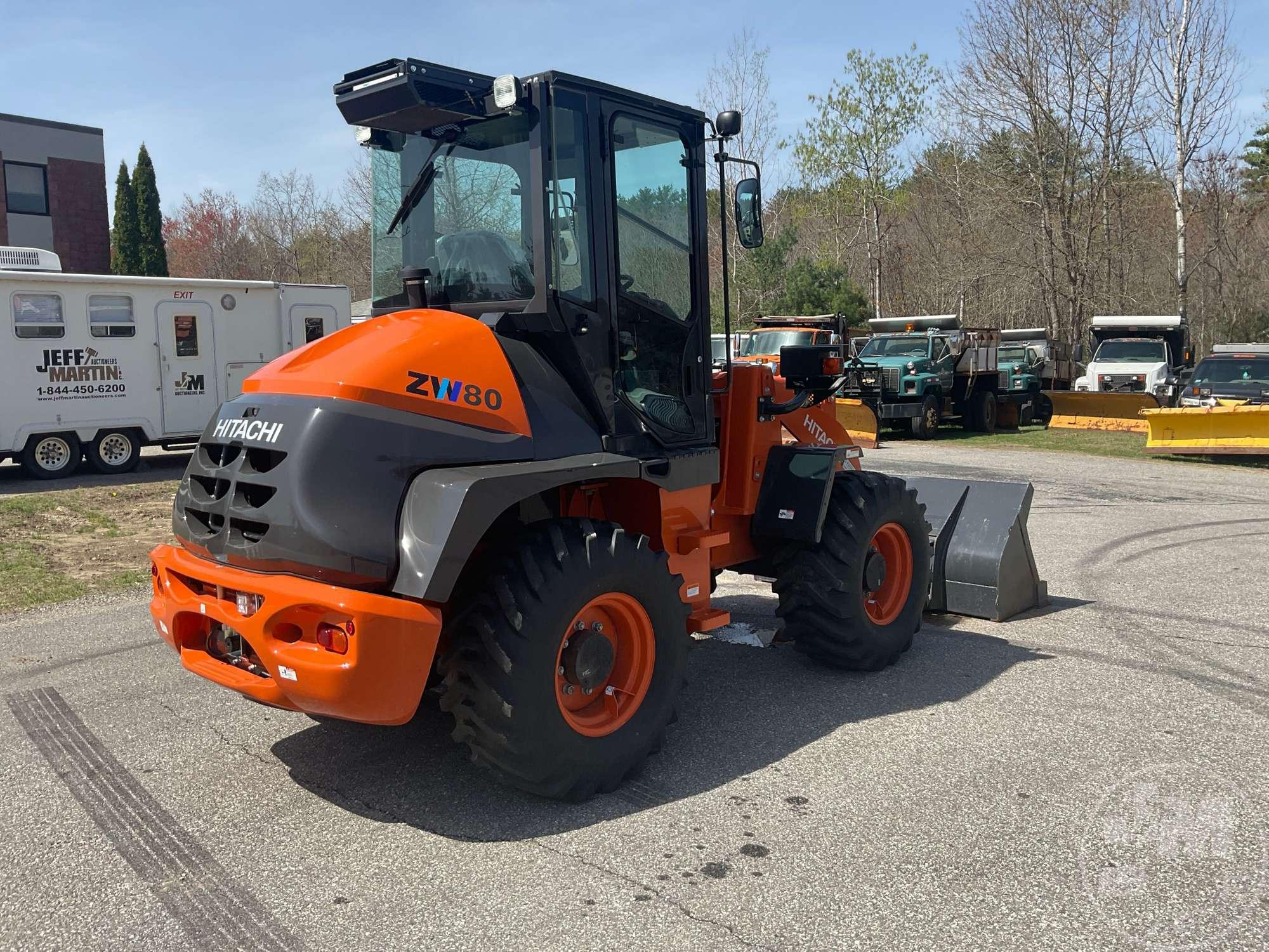 2024 HITACHI ZW80-5B WHEEL LOADER SN: RYUNCH60P00006461
