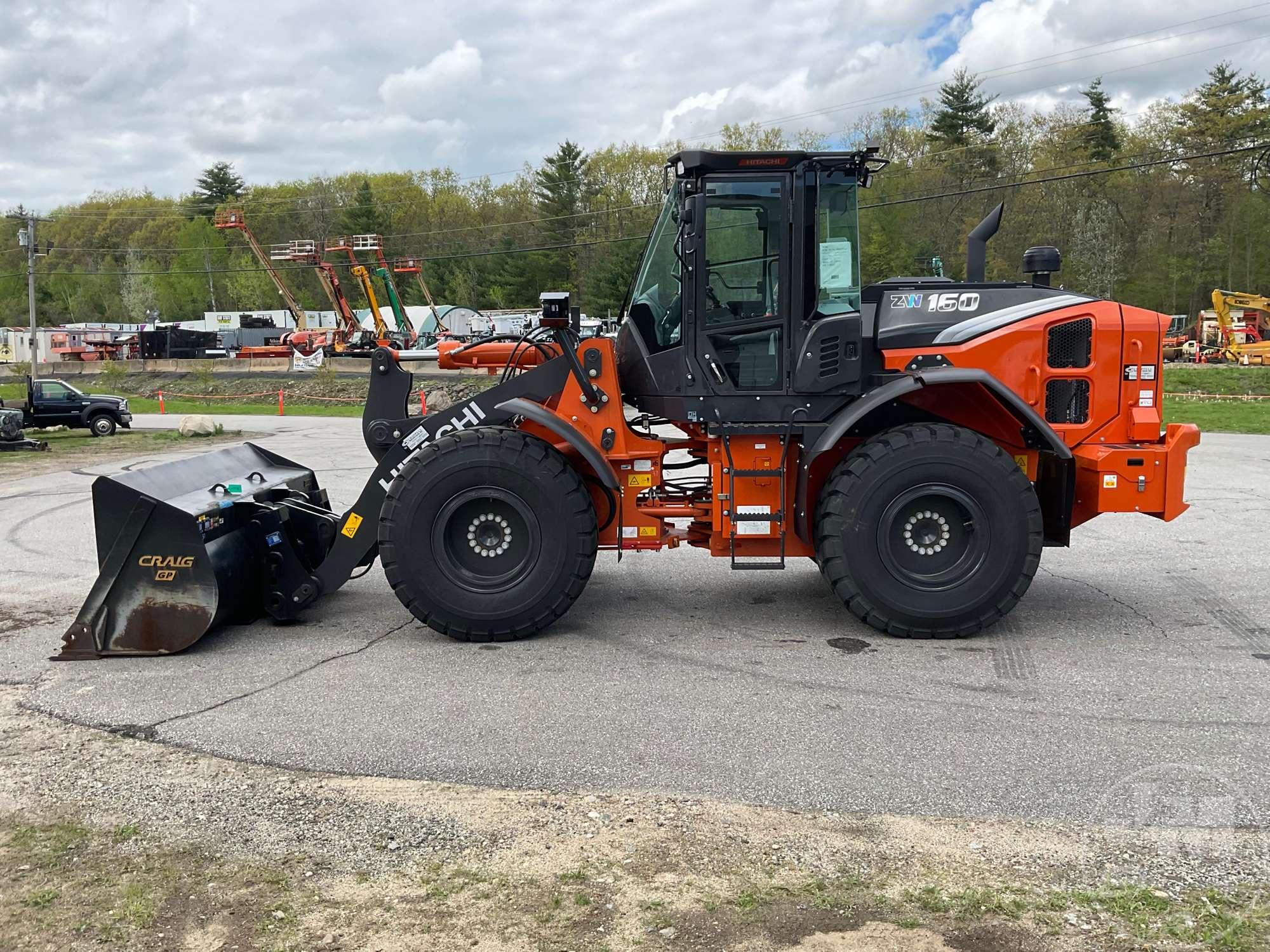 2024 HITACHI ZW160-7 WHEEL LOADER SN: HCMNTL60E00010371