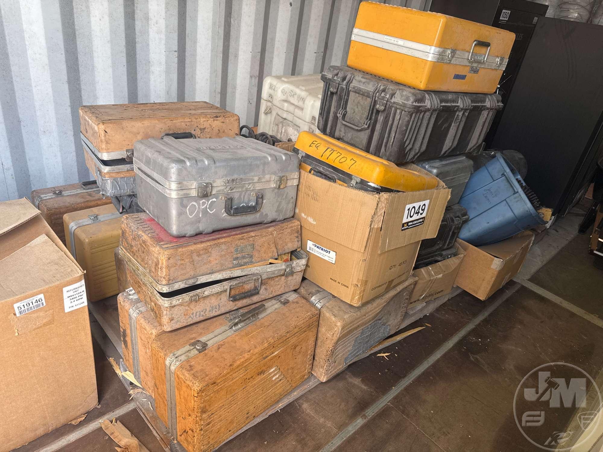 MISC PARTS AND BOXES FOR HEAVY EQUIPMENT, ASHPALT MISC, GPS