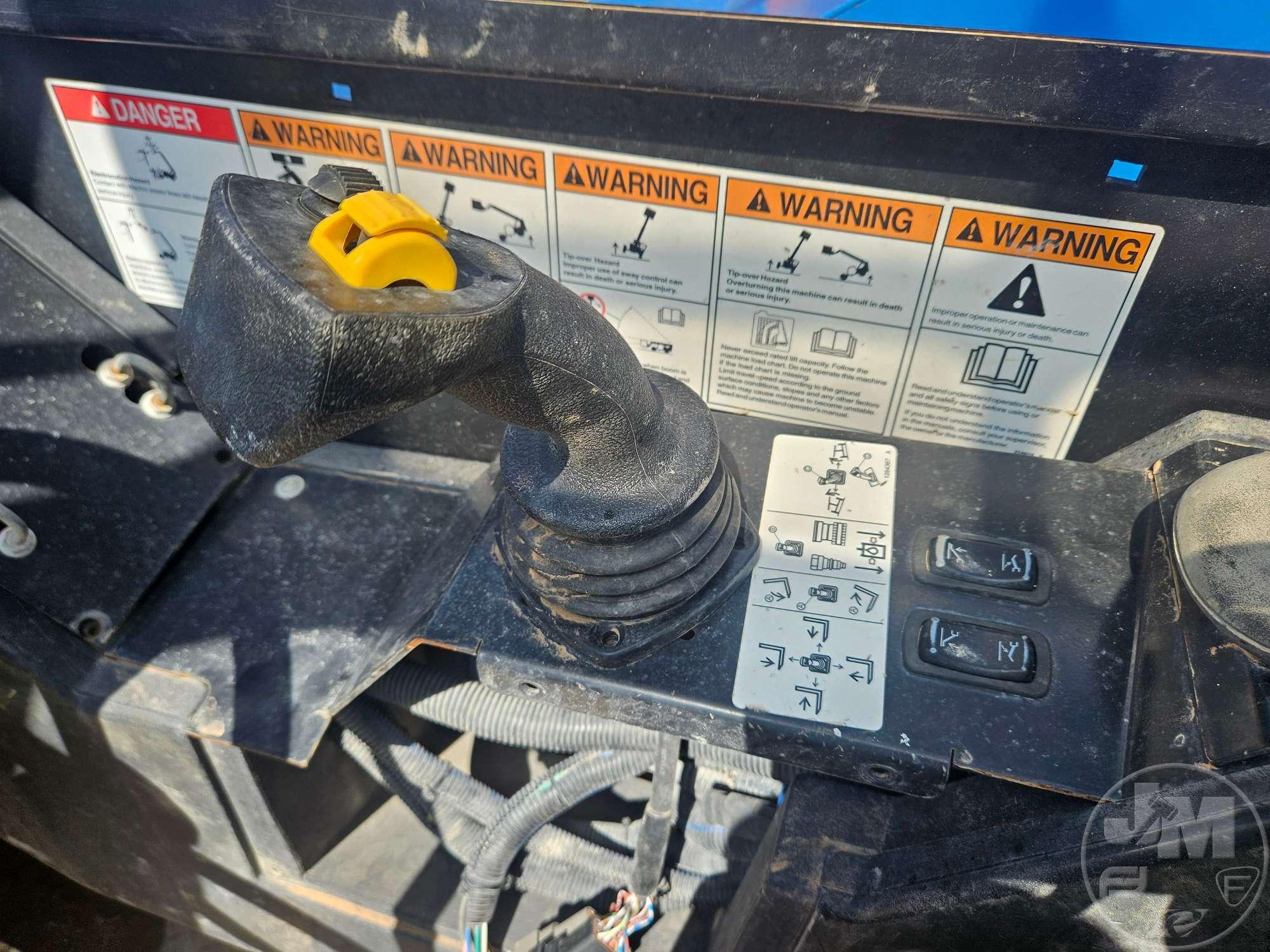 2018 GENIE GTH1056 10000 LB TELESCOPIC FORKLIFT SN: GTH10E-12919