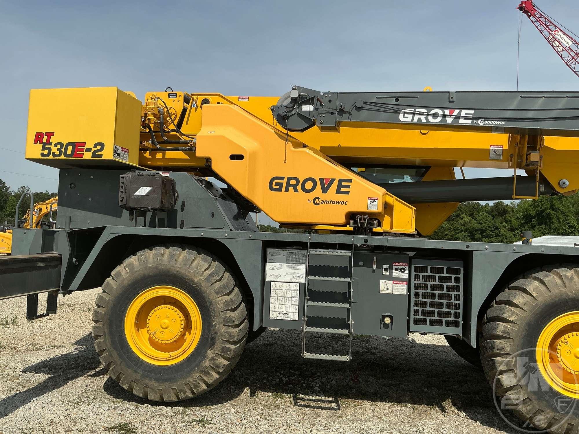 2016 GROVE 530E-2 ROUGH TERRAIN CRANE SN: 235748