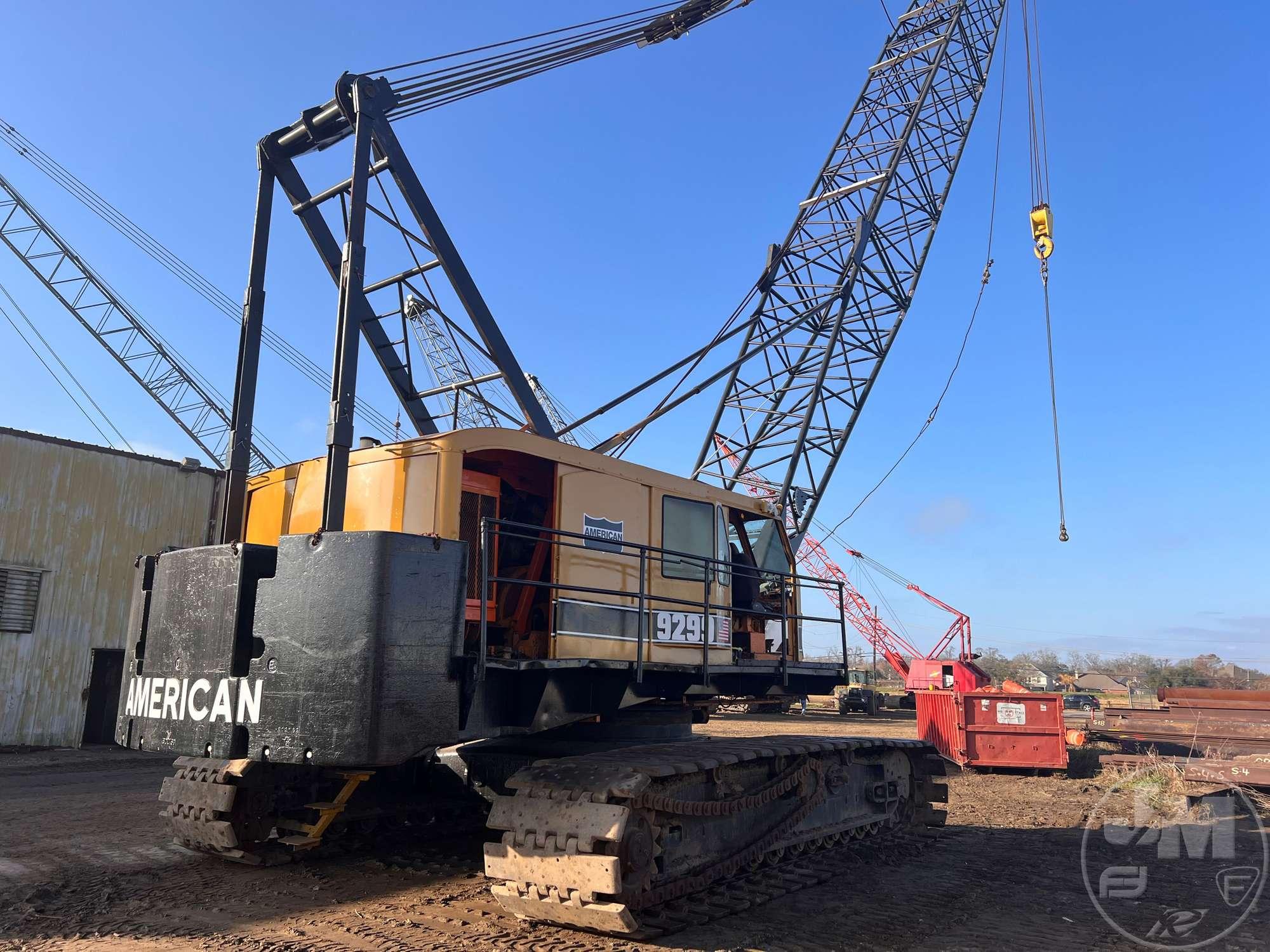 1966 AMERICAN 9299 CRAWLER CRANE SN: GS11370