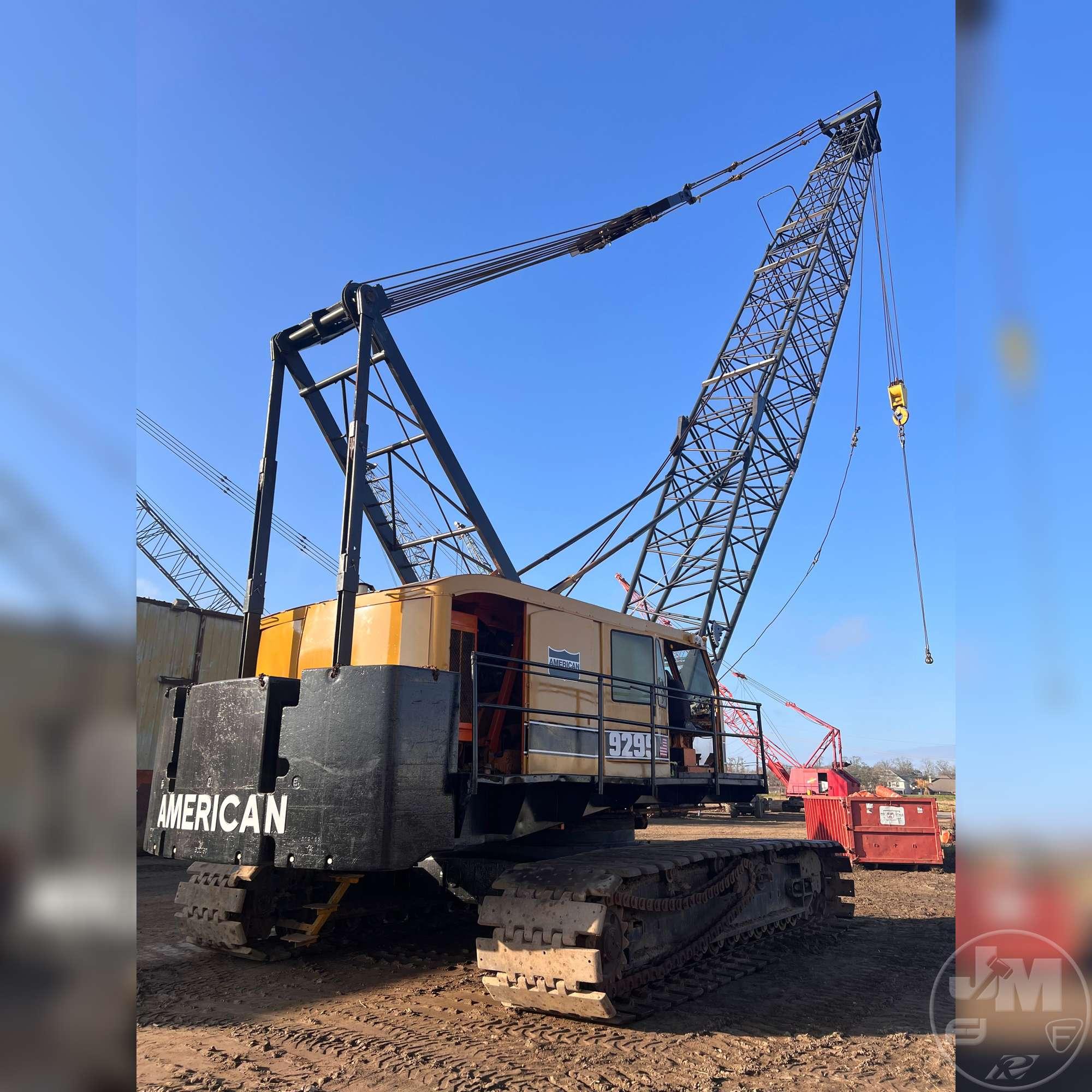 1966 AMERICAN 9299 CRAWLER CRANE SN: GS11370