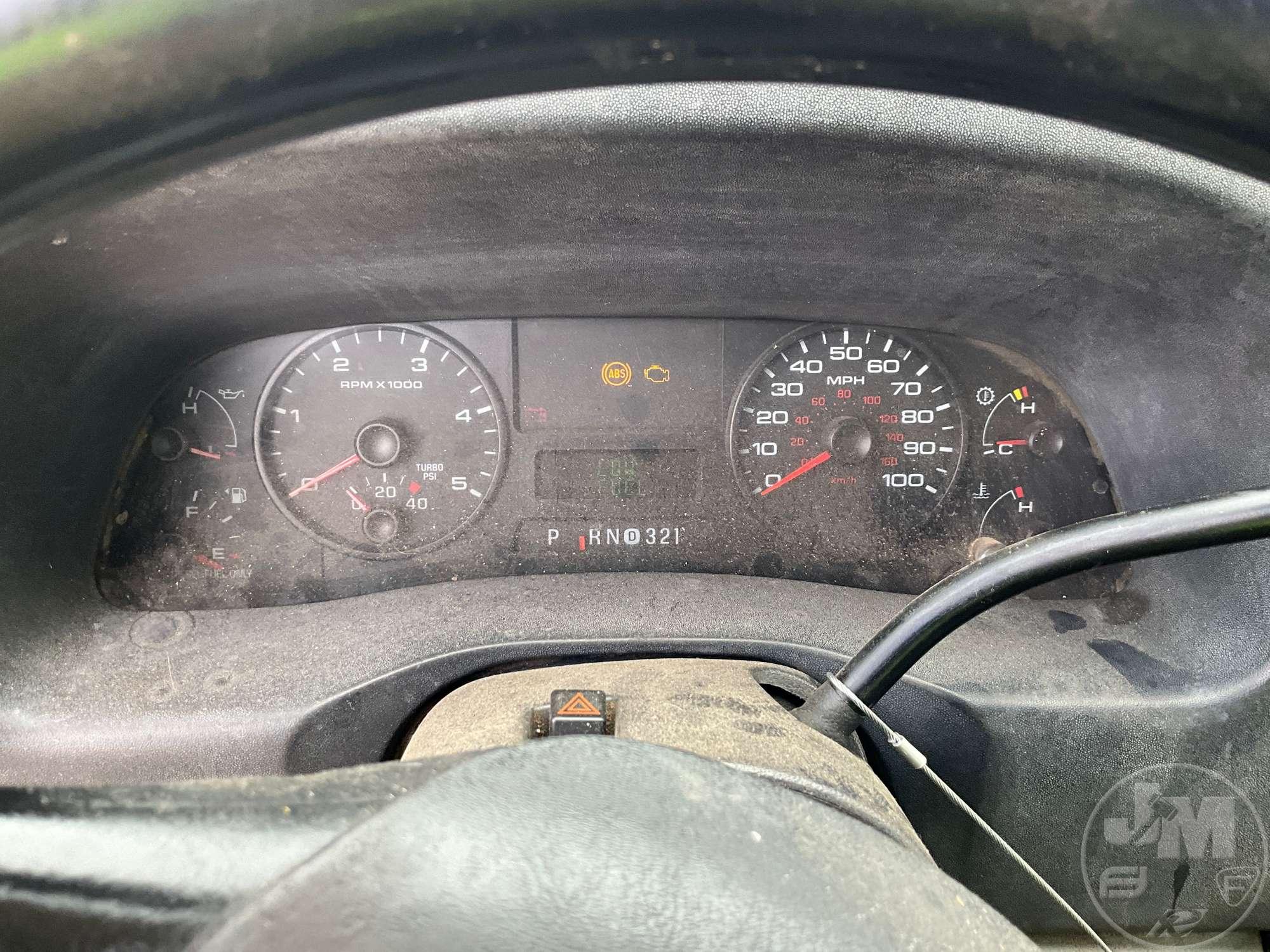 2007 FORD F-350 XL SUPER DUTY XL REGULAR CAB 4X4 PICKUP VIN: 1FTWW31P67EB11607