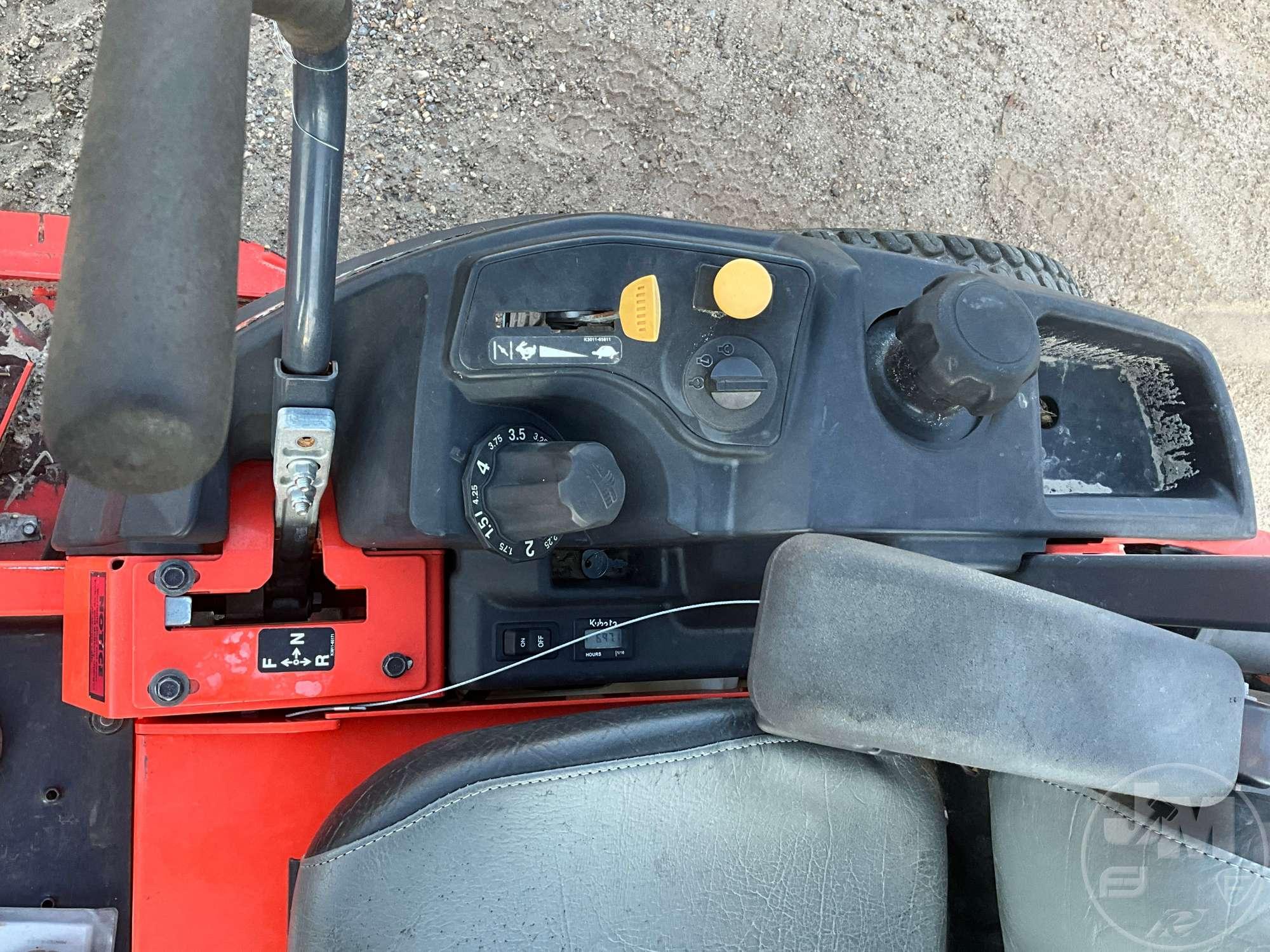 2017 KUBOTA Z121-48 ZERO TURN SN: 21170