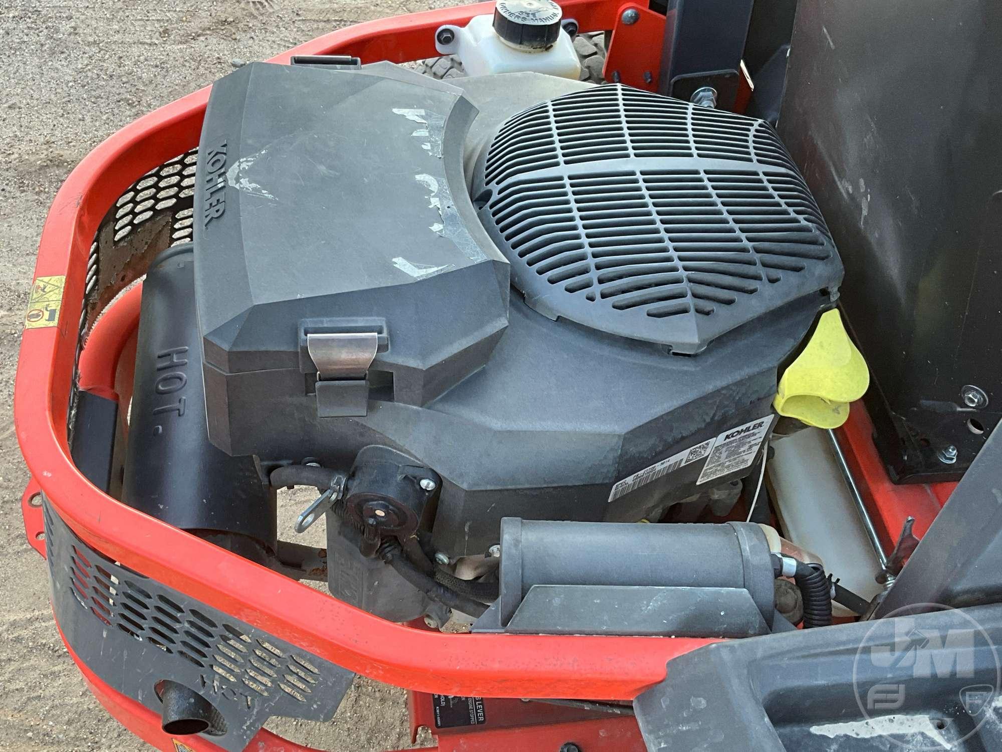 2017 KUBOTA Z121-48 ZERO TURN SN: 21170