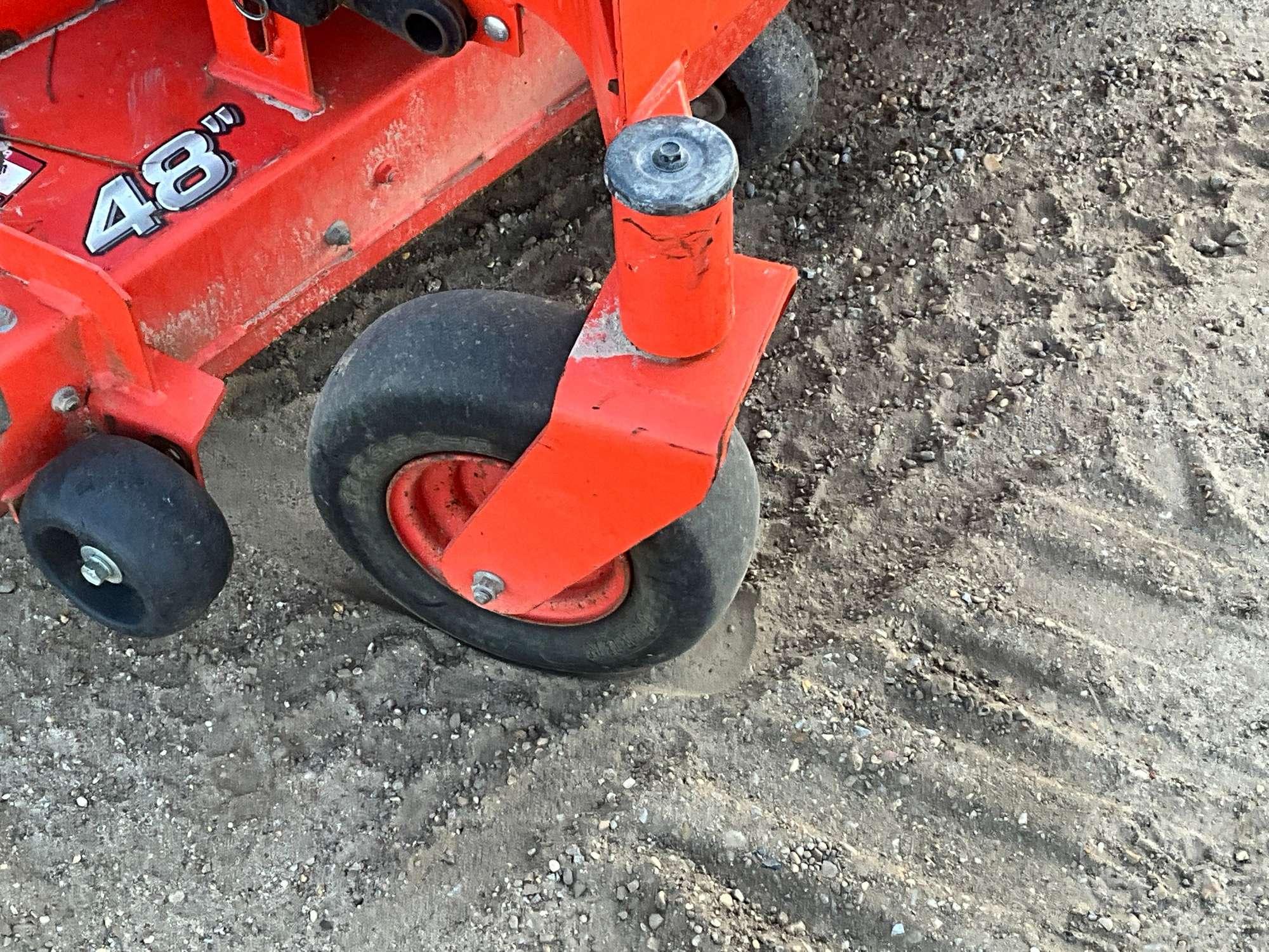 2017 KUBOTA Z121-48 ZERO TURN SN: 21170