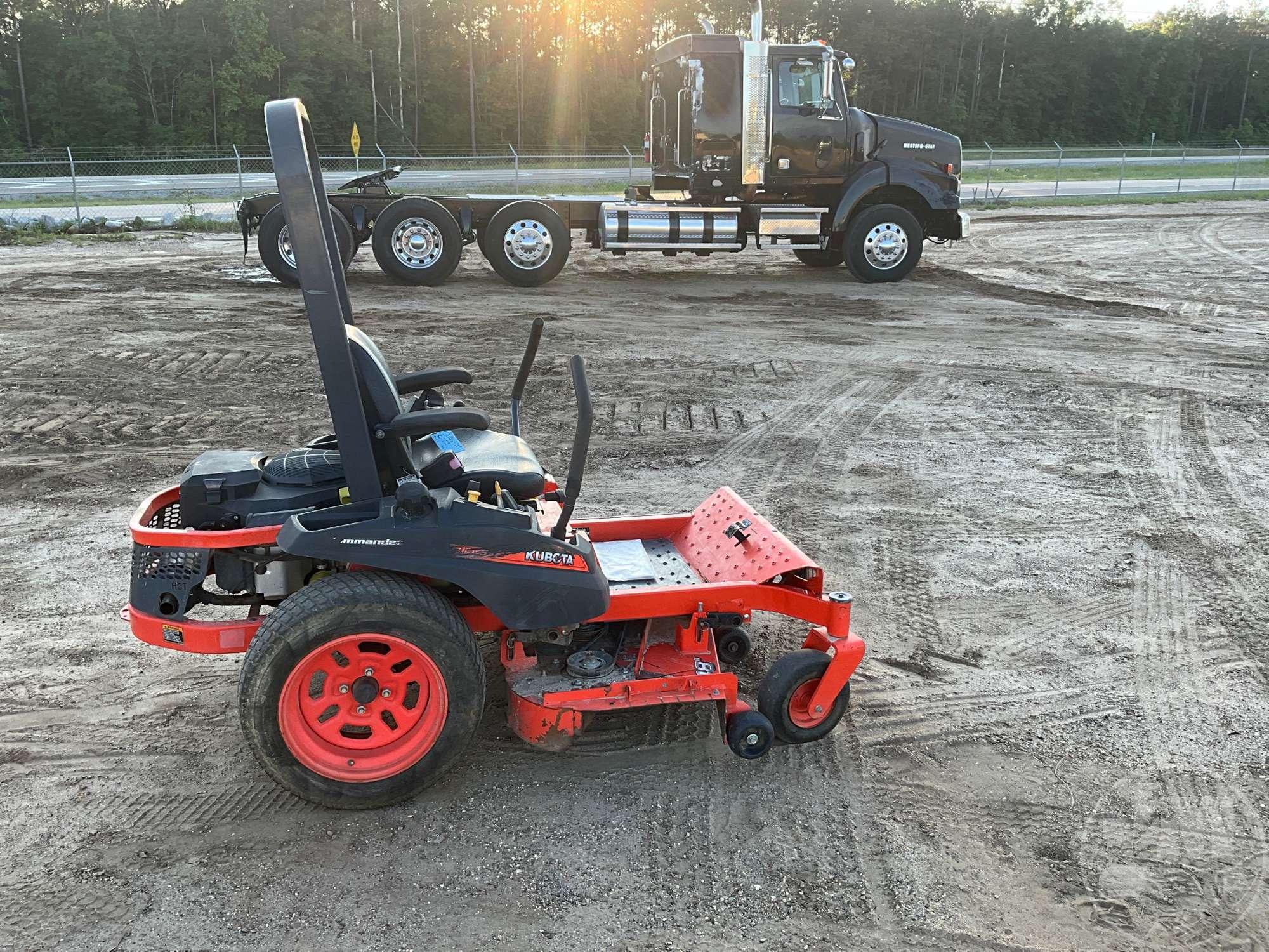 2017 KUBOTA Z121-48 ZERO TURN SN: 21170