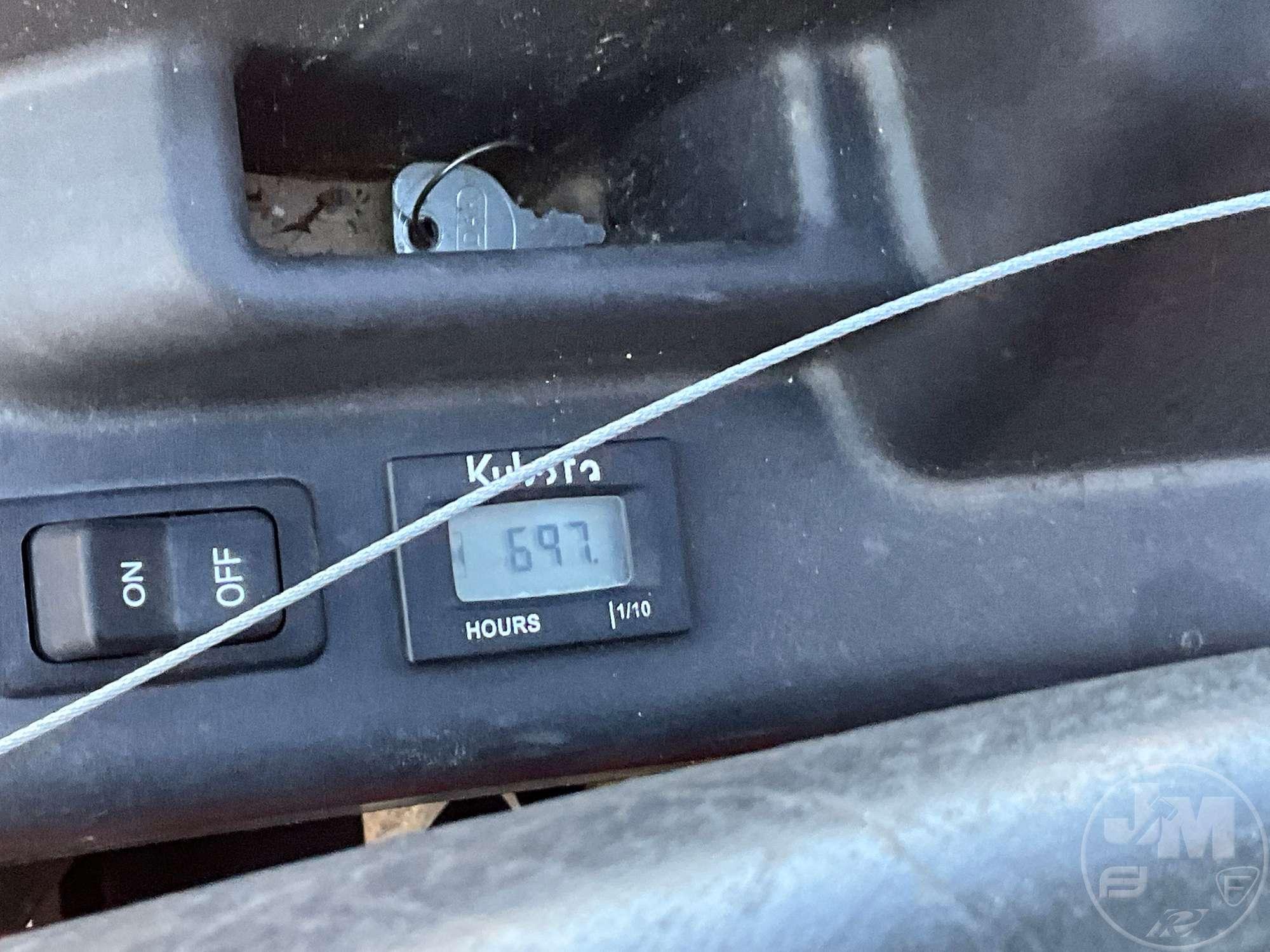 2017 KUBOTA Z121-48 ZERO TURN SN: 21170