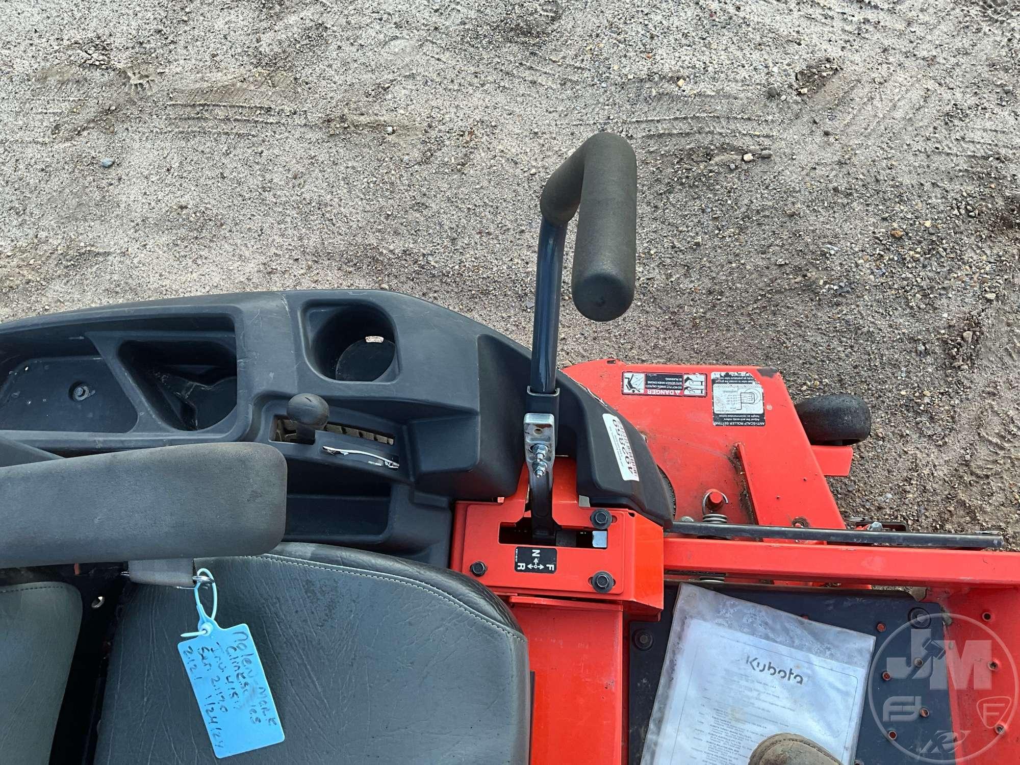 2017 KUBOTA Z121-48 ZERO TURN SN: 21170