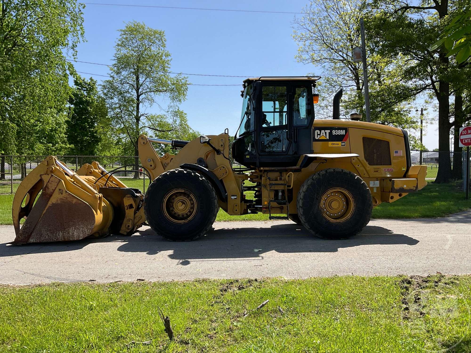 2018 CATERPILLAR 938M WHEEL LOADER SN: 0938MTJ3R05589