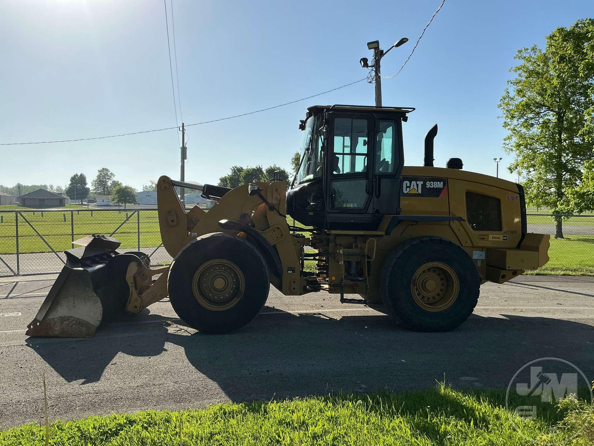 2020 CATERPILLAR 938M WHEEL LOADER SN: CAT0938MHJ3R08603