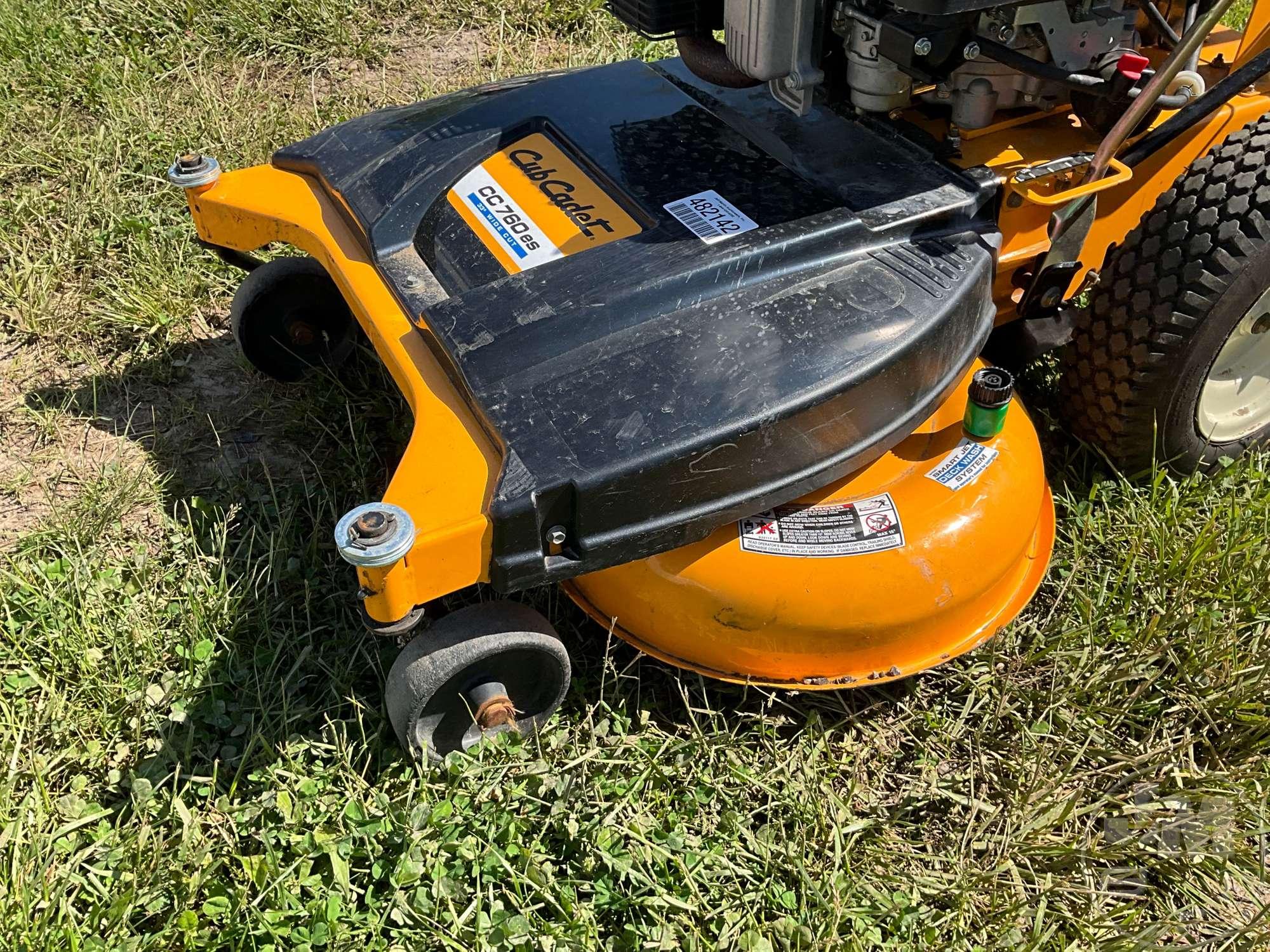 CUB CADET CC760ES WALK BEHIND SN: 1L025K60069