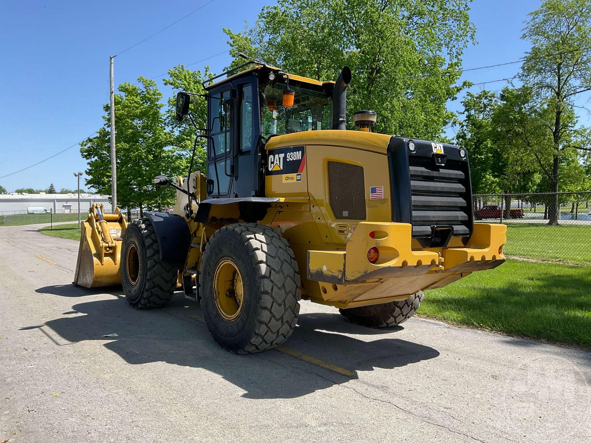 2018 CATERPILLAR 938M WHEEL LOADER SN: 0938MTJ3R05589