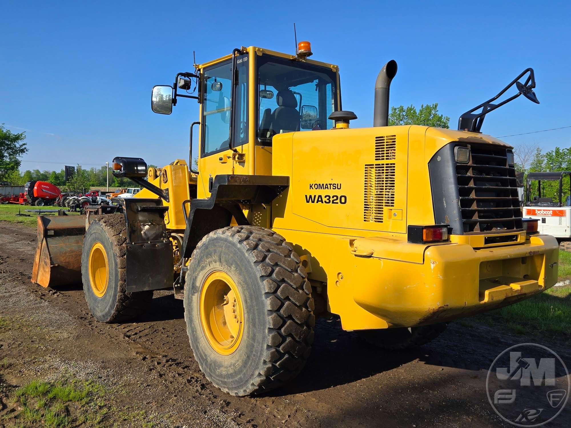 2008 KOMATSU WA320-6 WHEEL LOADER SN: KMTWA108V57A34110