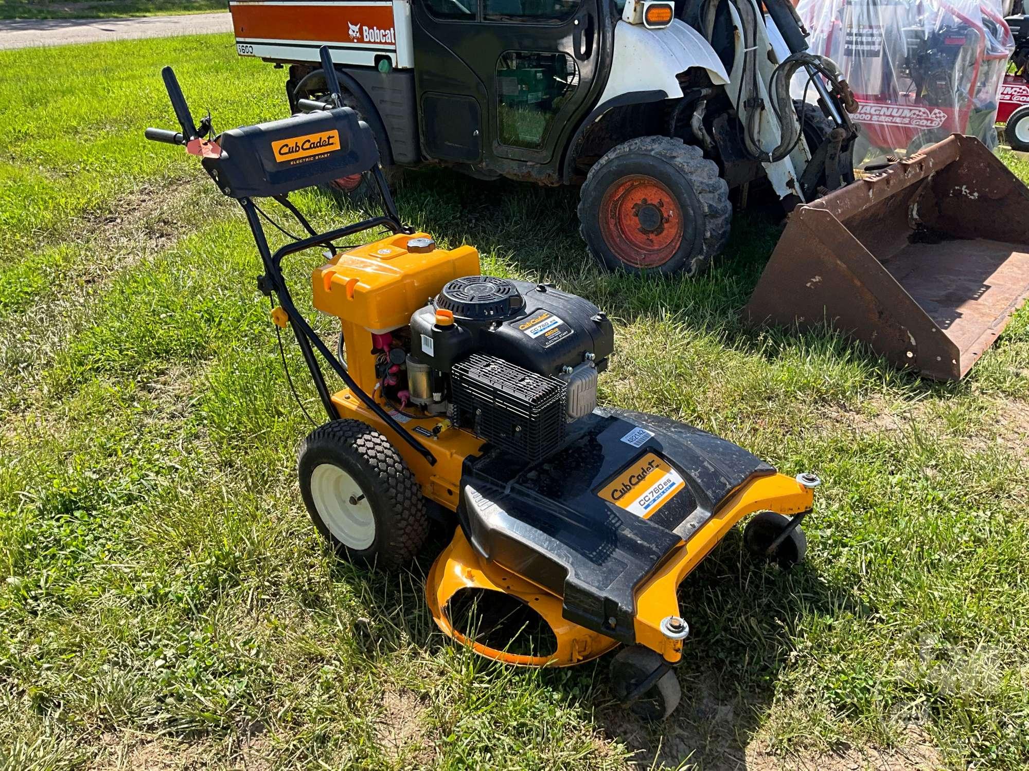 CUB CADET CC760ES WALK BEHIND SN: 1L025K60069