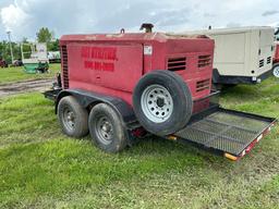 1999 I/R 375 PORTABLE AIR COMPRESSOR SN: 303037UFJ413
