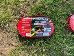 UNUSED, PRO-START BOOSTER CAVLES, 20', 4 GA