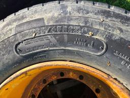 QTY OF (4) 385/65R22.5