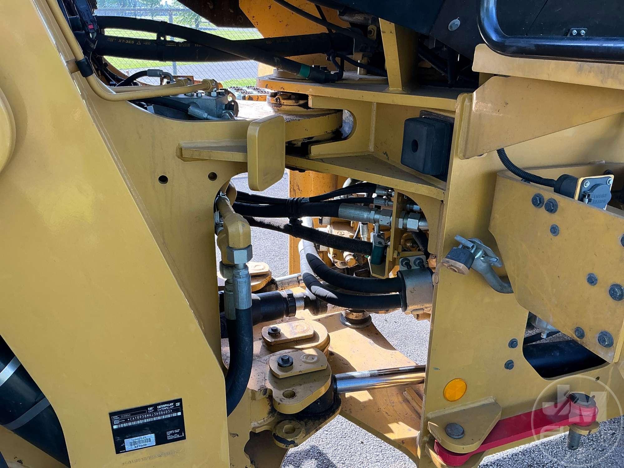 2020 CATERPILLAR 938M WHEEL LOADER SN: CAT0938MHJ3R08603