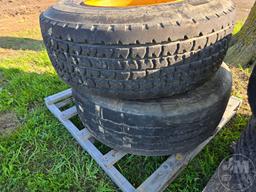 QTY OF (4) 385/65R22.5